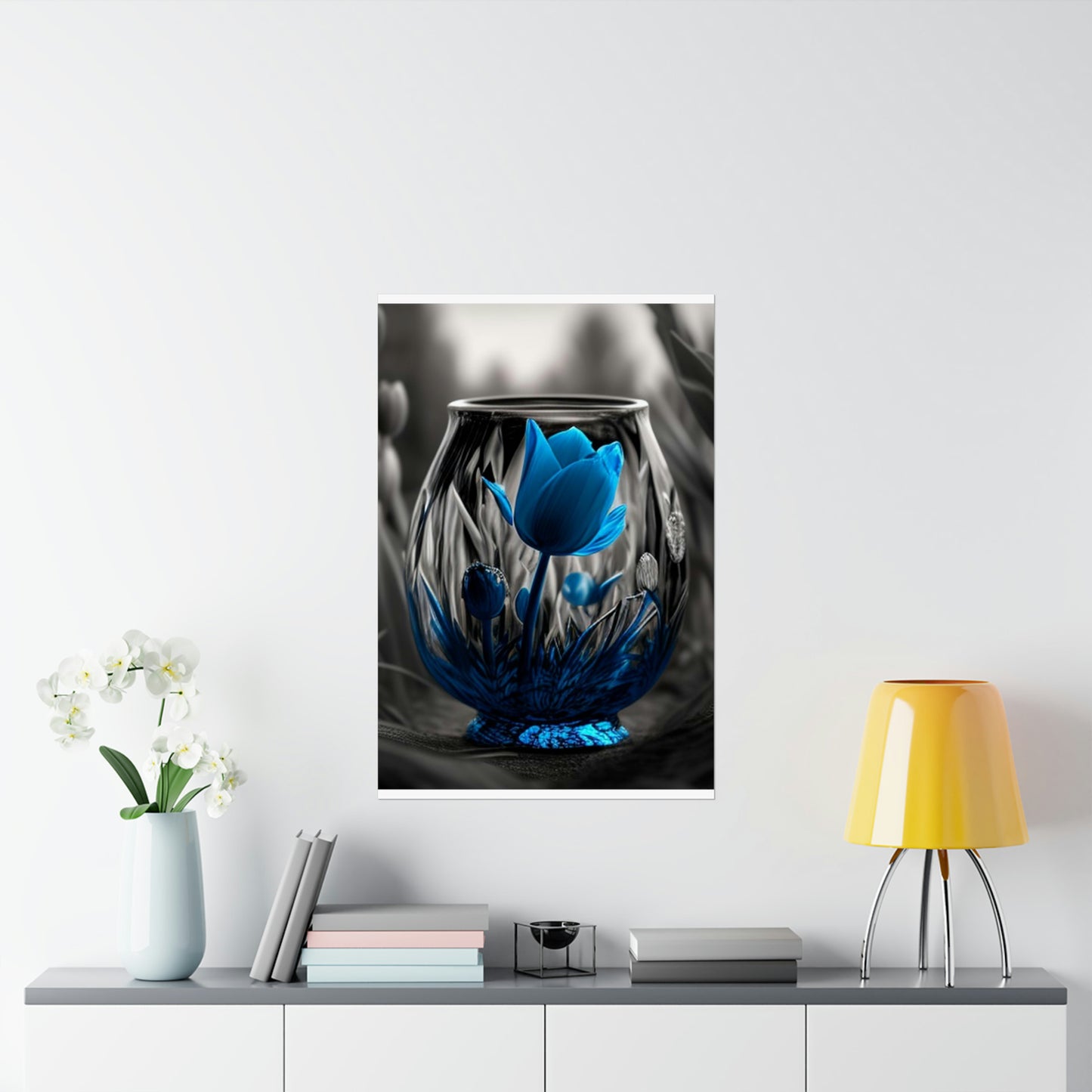 Premium Matte Vertical Posters Tulip 2