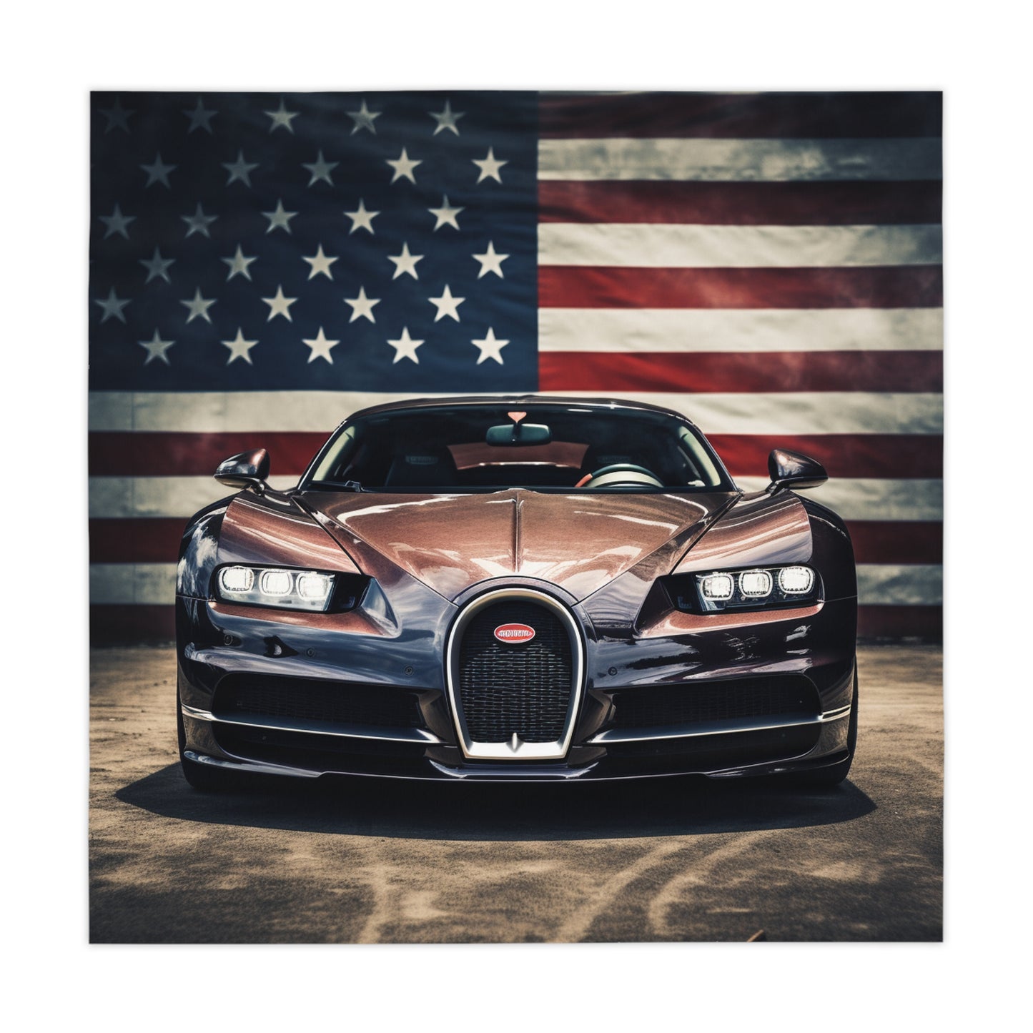 Tablecloth Bugatti Flag 4