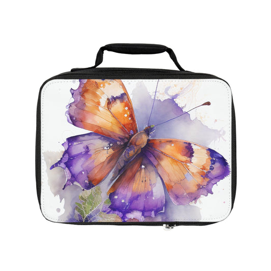 Lunch Bag MerlinRose Watercolor Butterfly 2