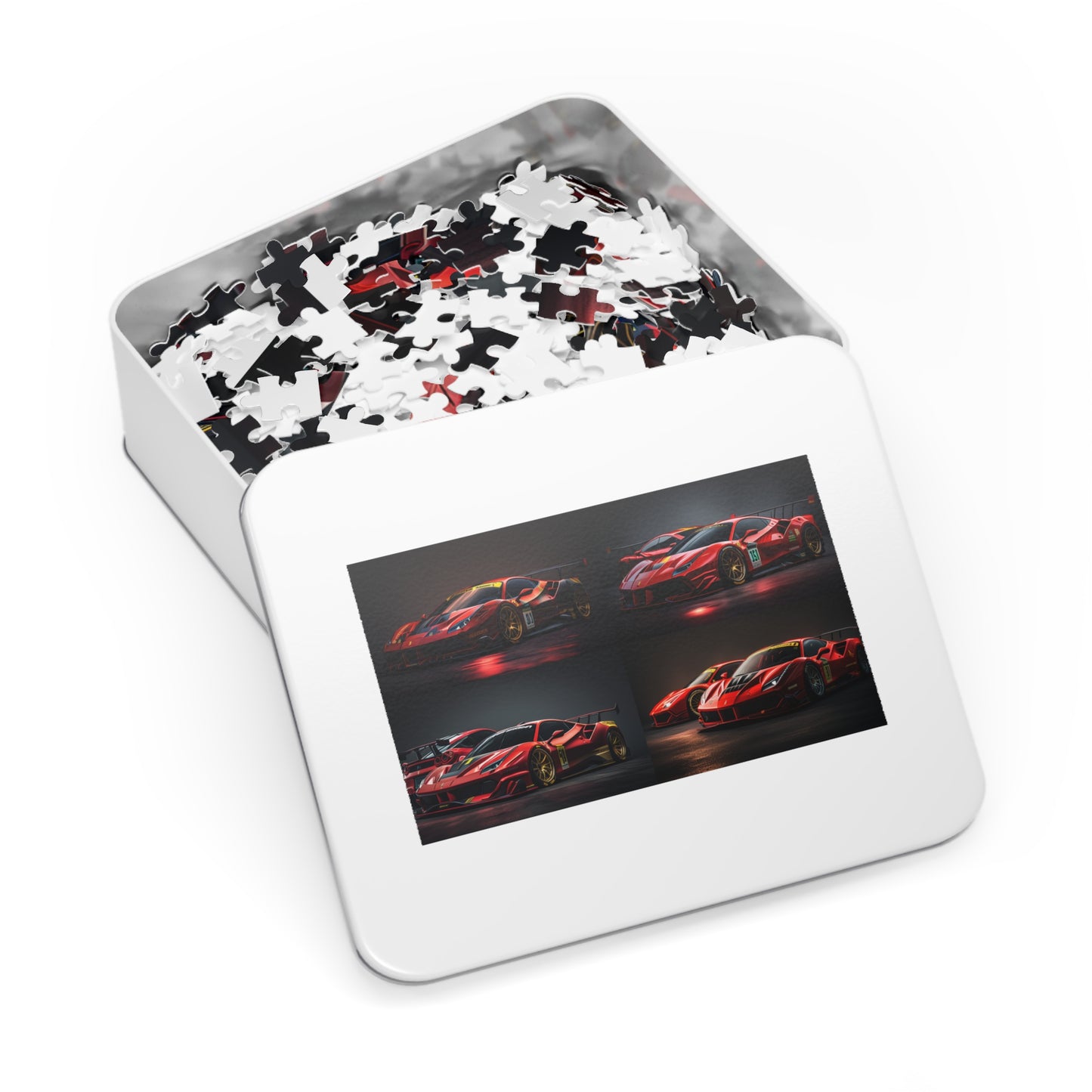 Jigsaw Puzzle (30, 110, 252, 500,1000-Piece) Ferrari Red 5