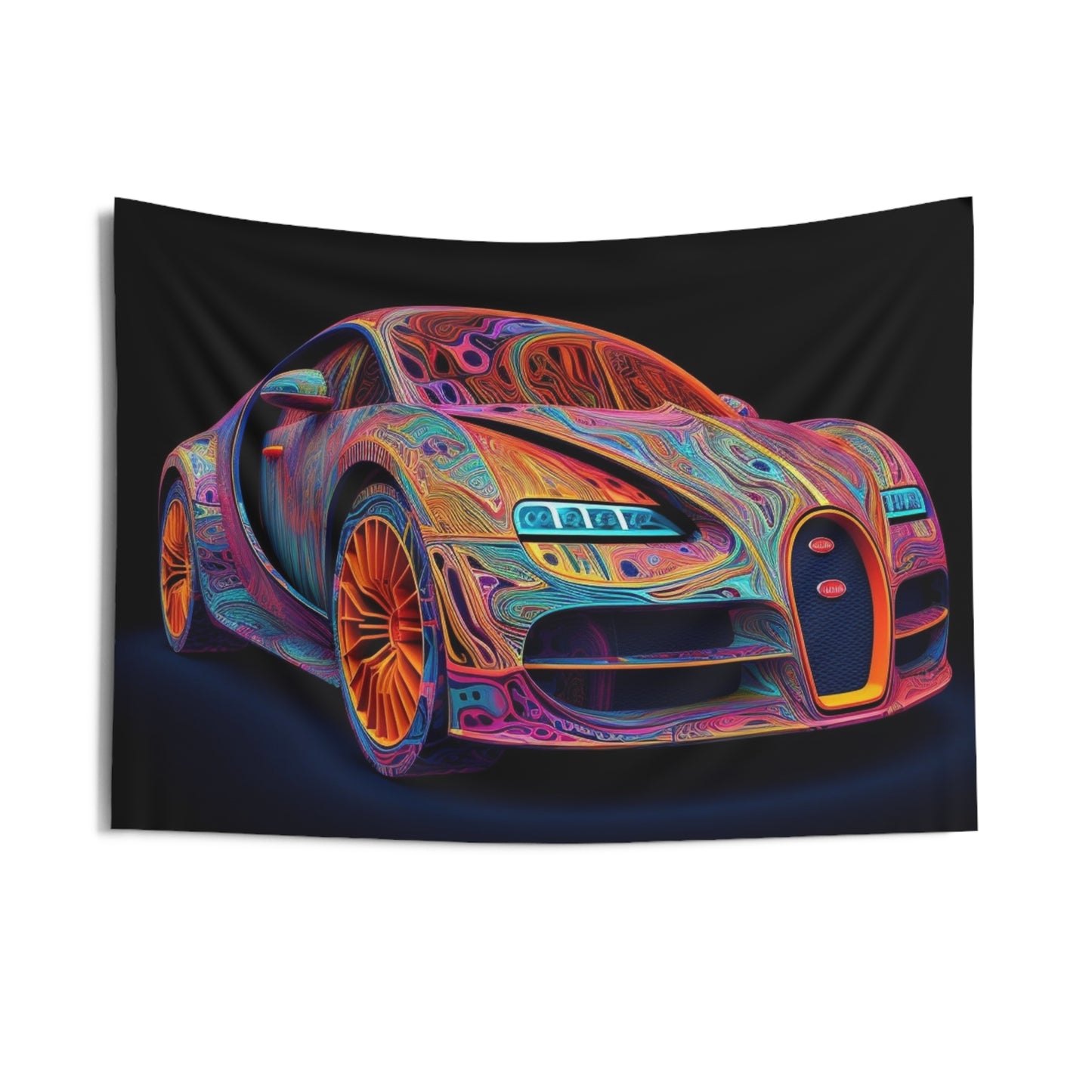 Indoor Wall Tapestries Bugatti Abstract Concept 1