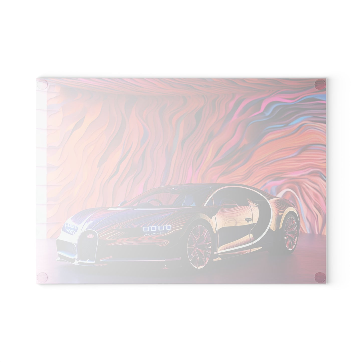 Glass Cutting Board Bugatti Abstract Flair 4