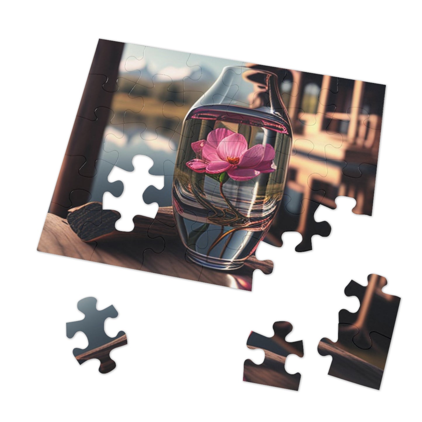 Jigsaw Puzzle (30, 110, 252, 500,1000-Piece) Pink Magnolia 3