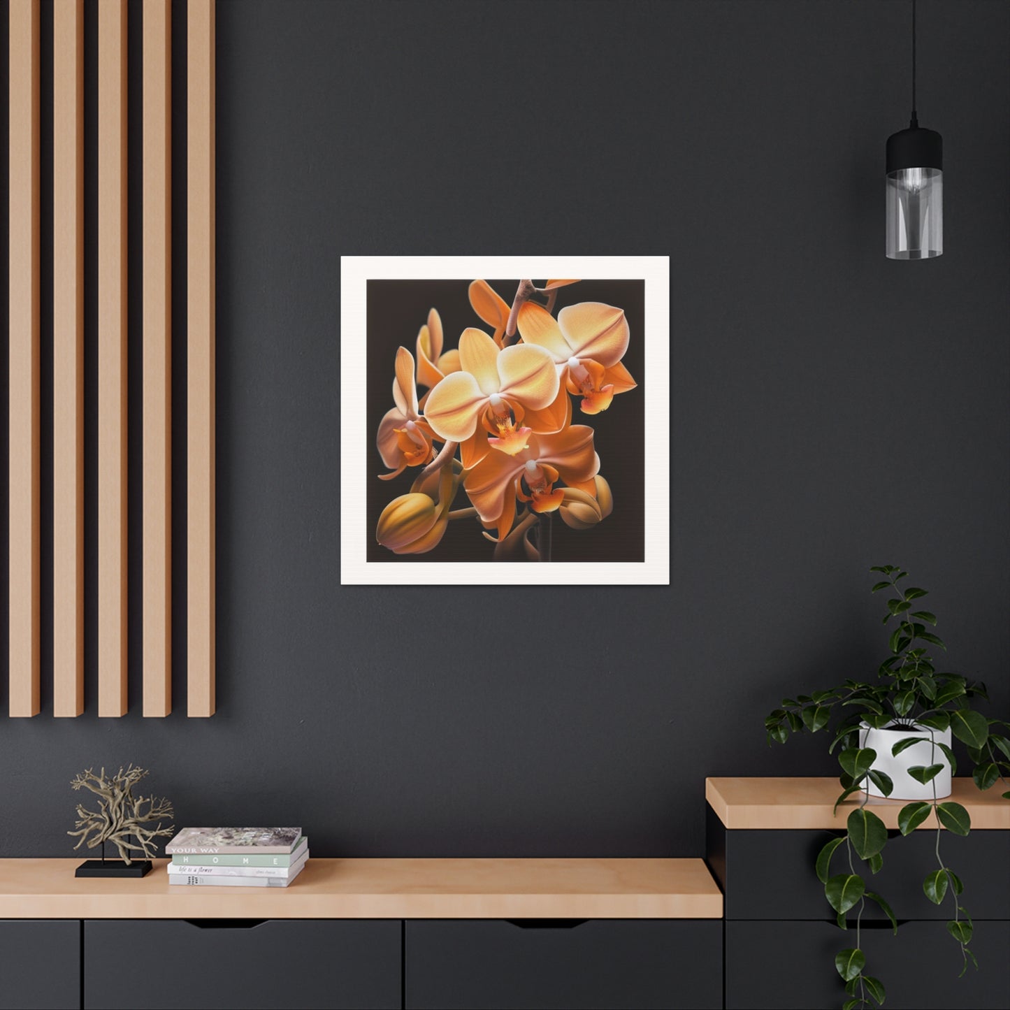 Canvas Gallery Wraps orchid pedals 1