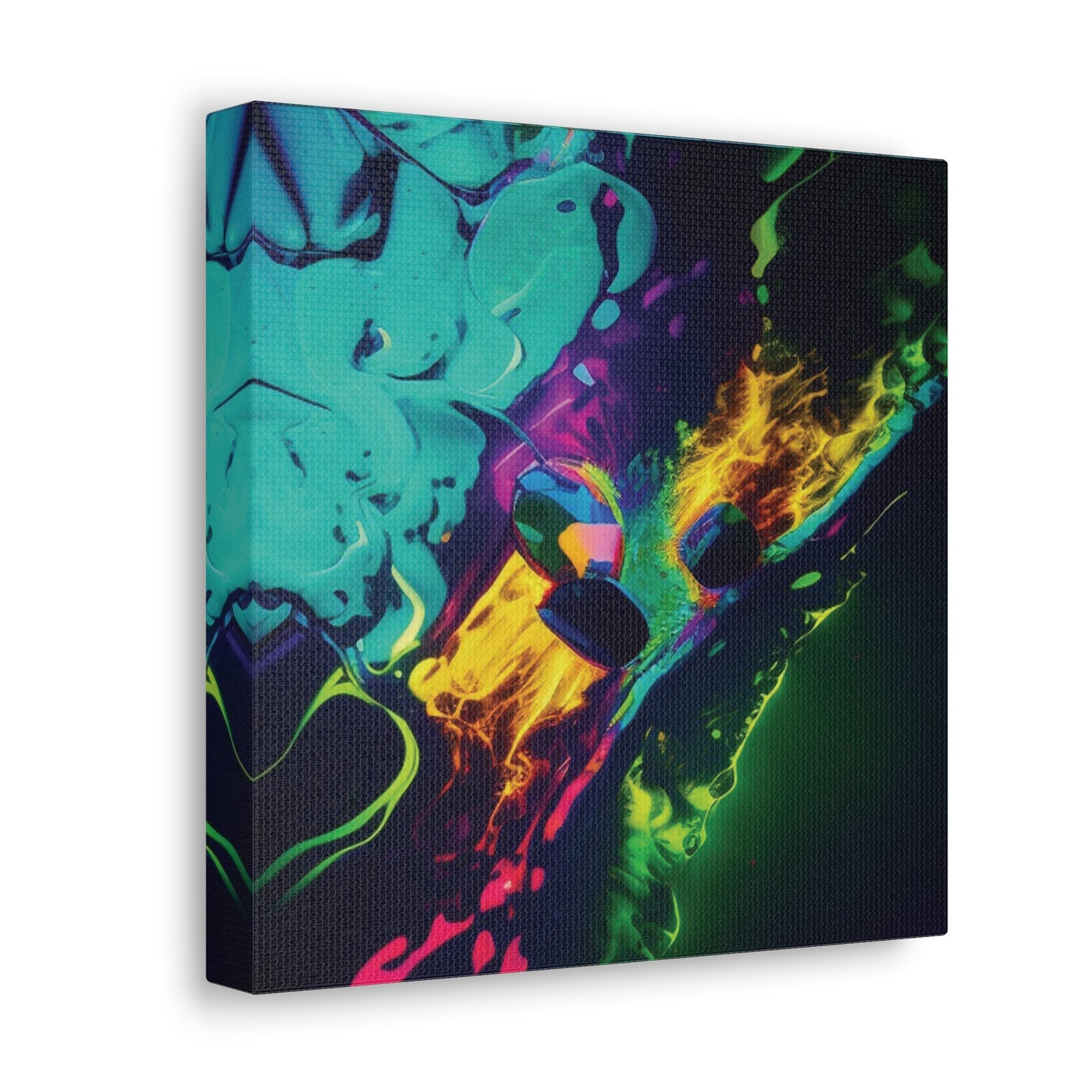 Canvas Gallery Wraps Florescent Glow 4