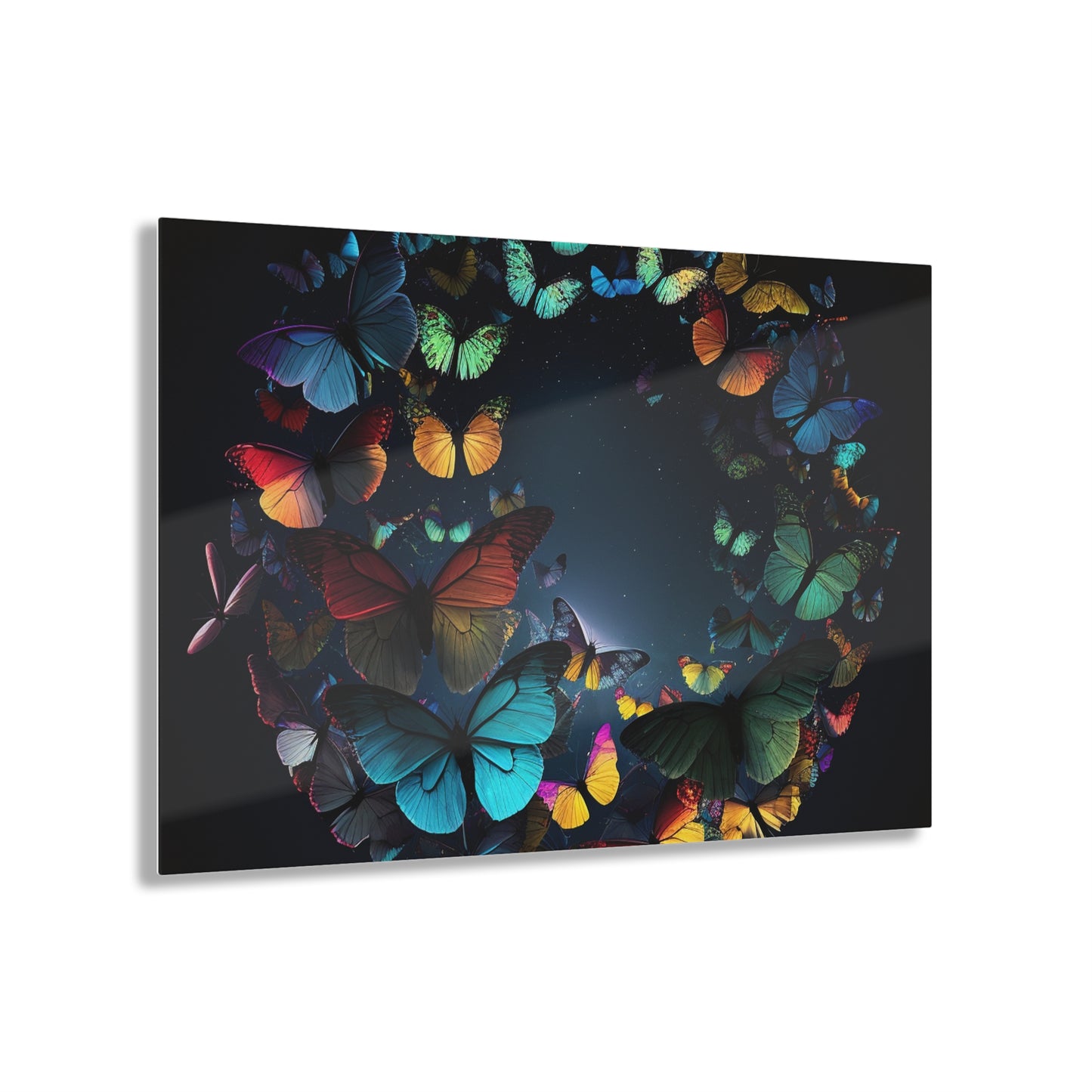 Acrylic Prints Moon Butterfly 3