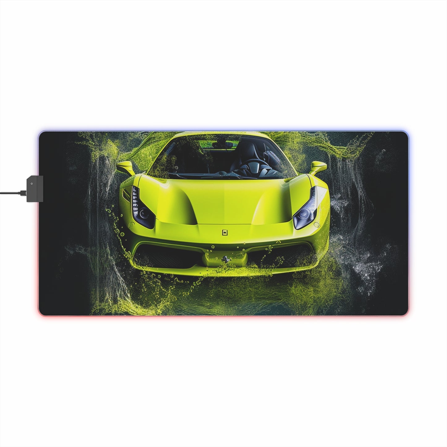 LED Gaming Mouse Pad Farrari Water 4