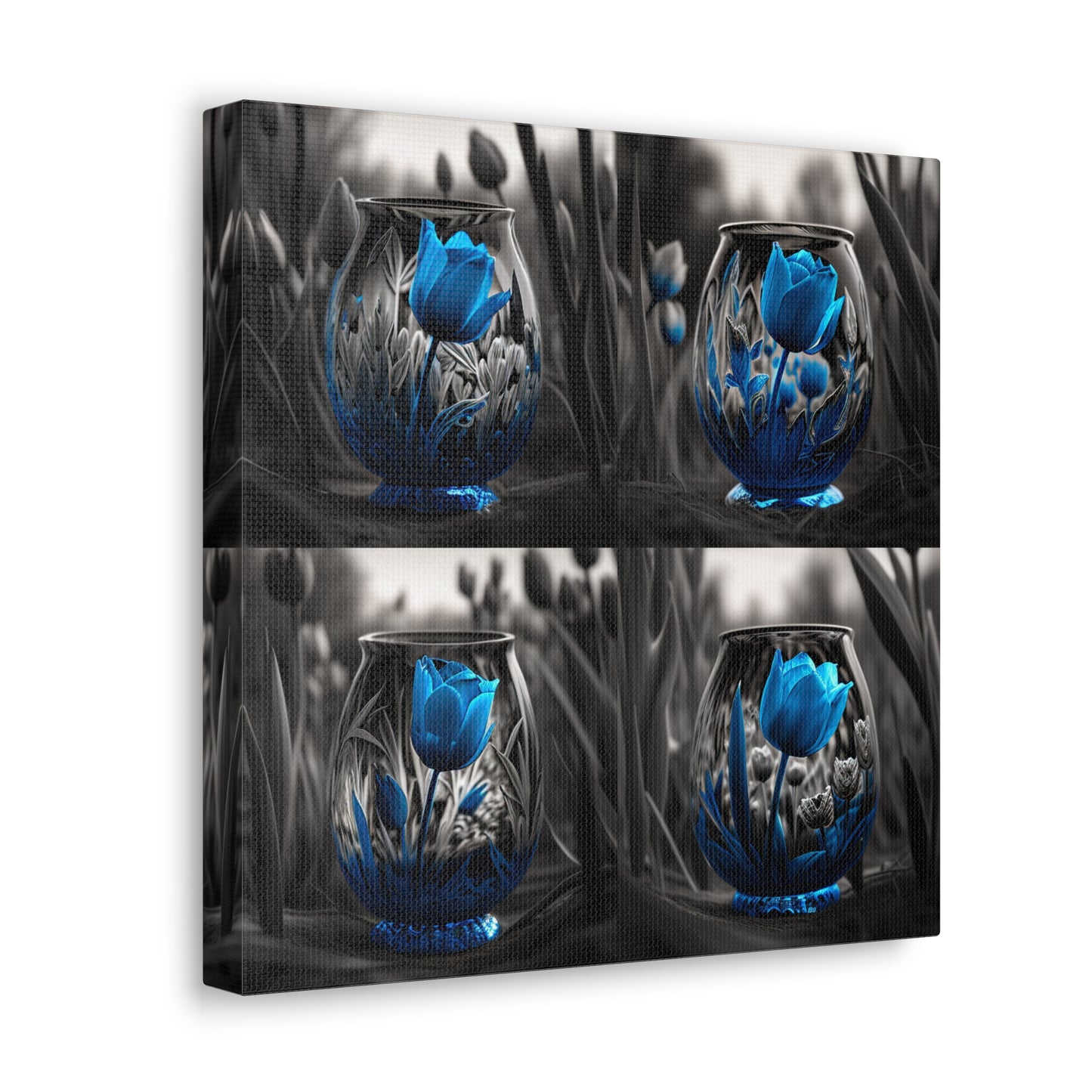 Canvas Gallery Wraps Tulip Blue 5