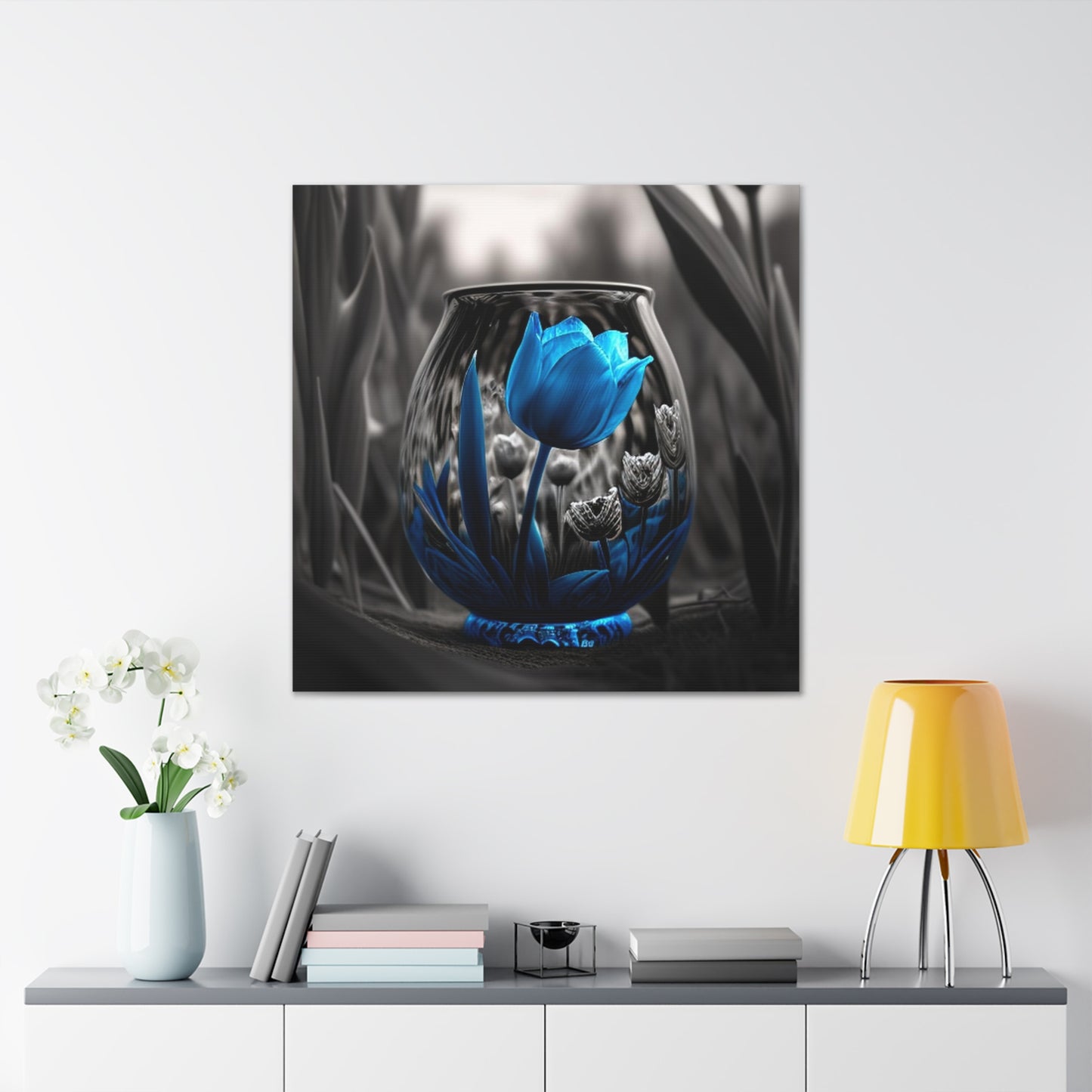 Canvas Gallery Wraps Tulip Blue 4