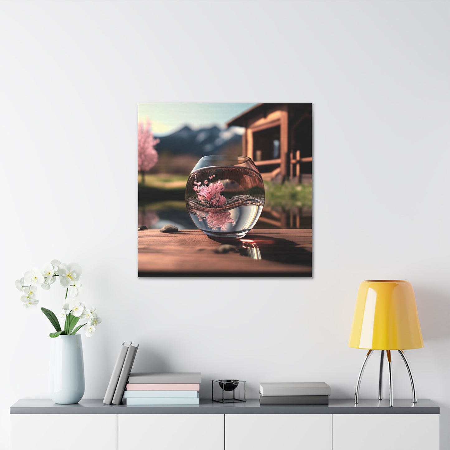 Canvas Gallery Wraps Cherry Blossom 4