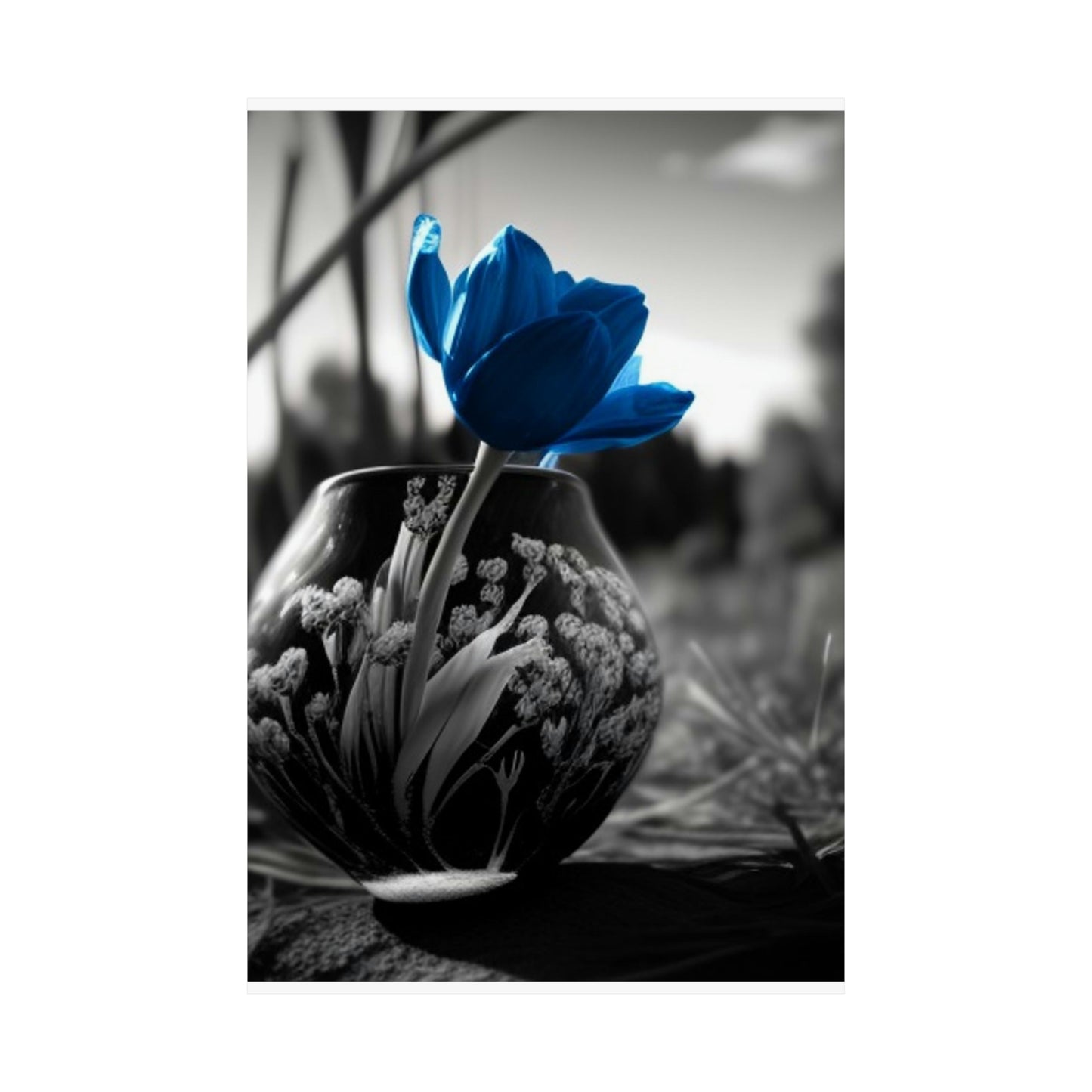 Premium Matte Vertical Posters Tulip 3