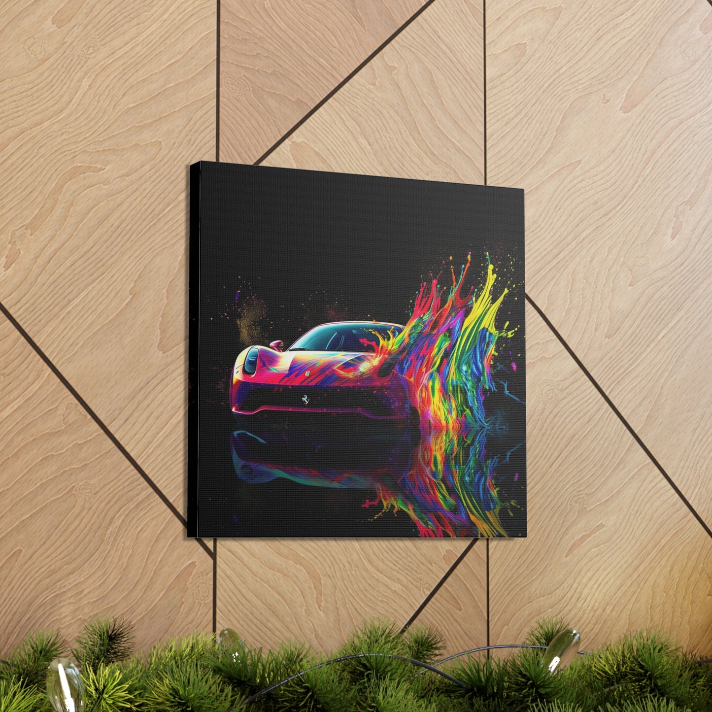 Canvas Gallery Wraps Ferrari Fusion Water 3