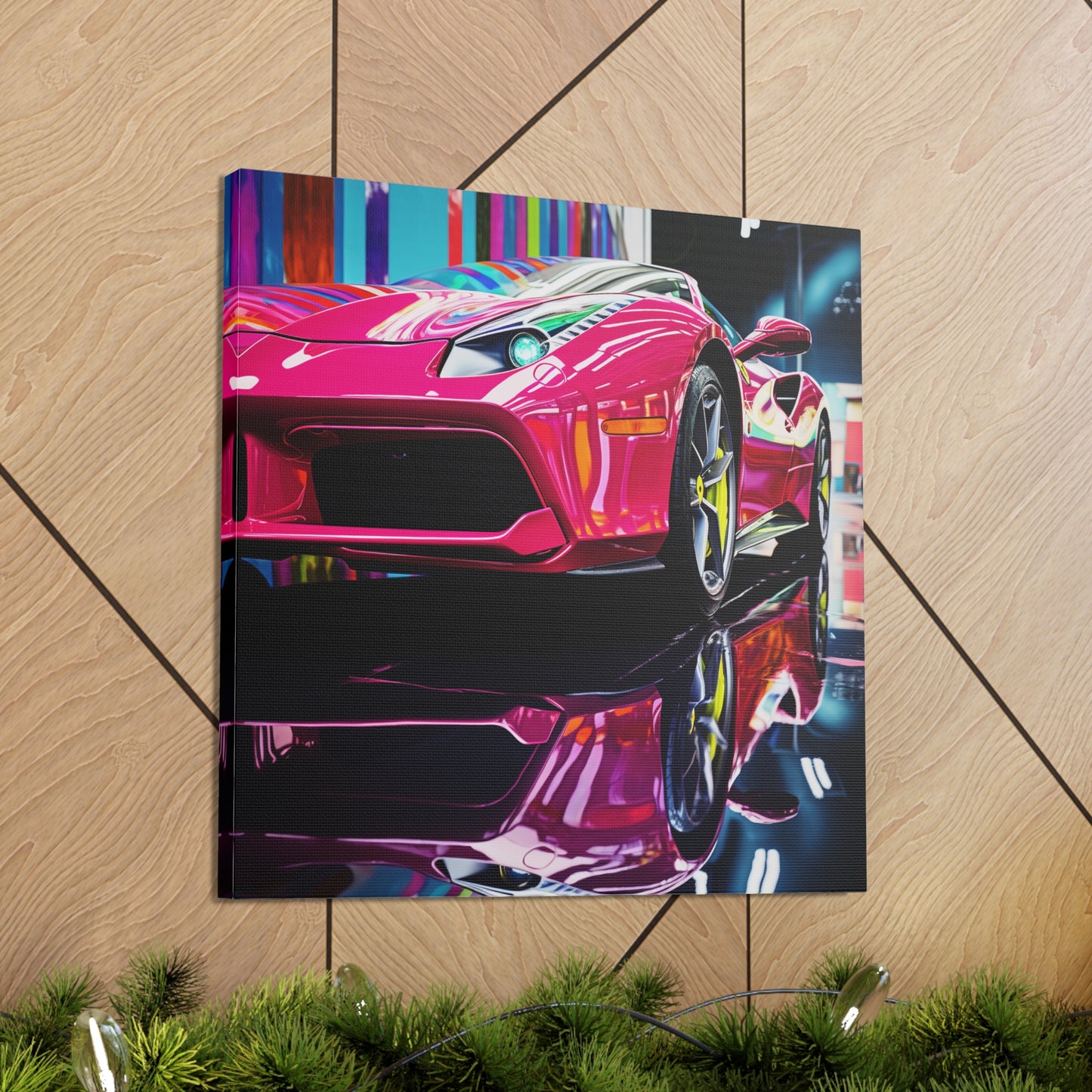 Canvas Gallery Wraps Ferrari Flair Macro 2