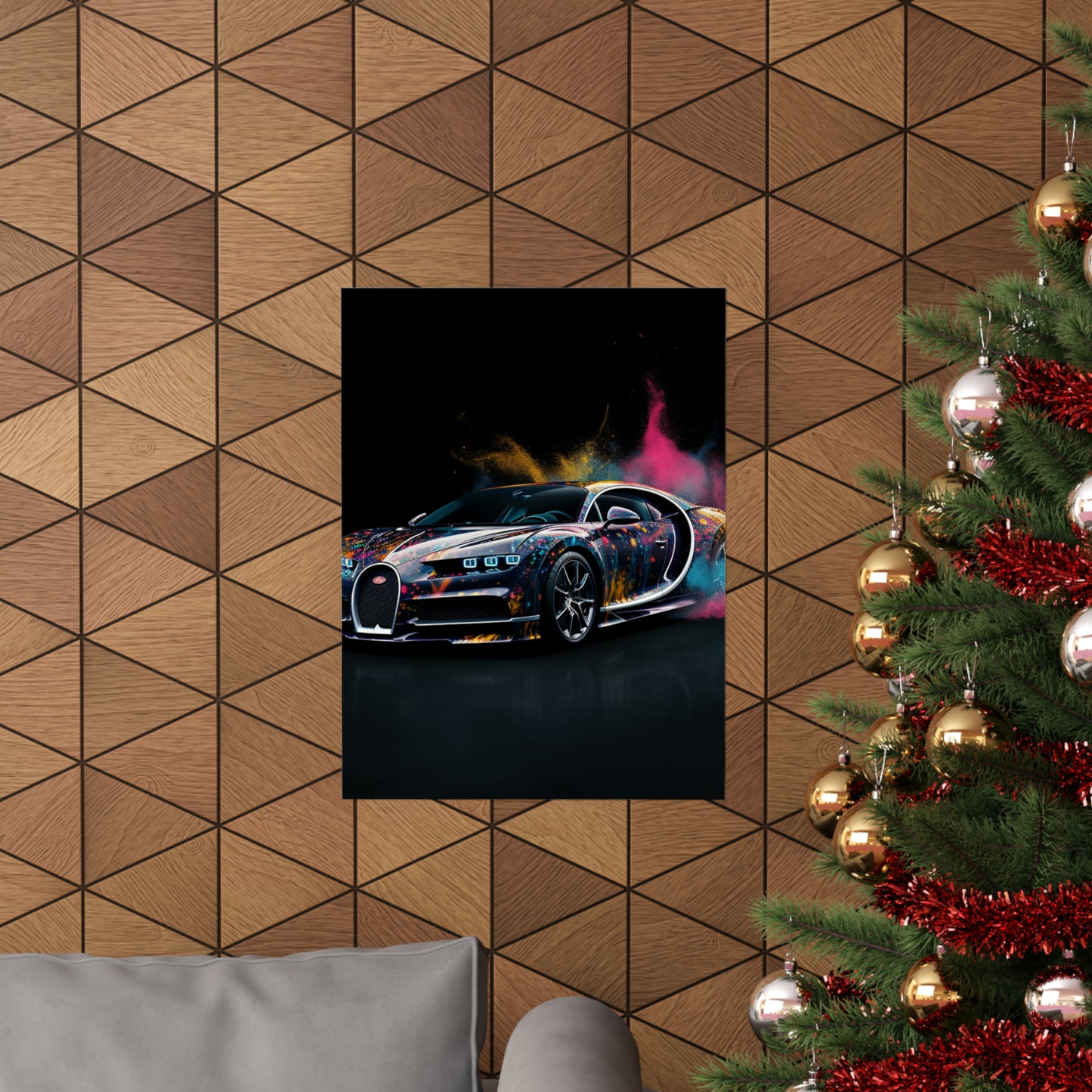 Premium Matte Vertical Posters Hyper Bugatti 4