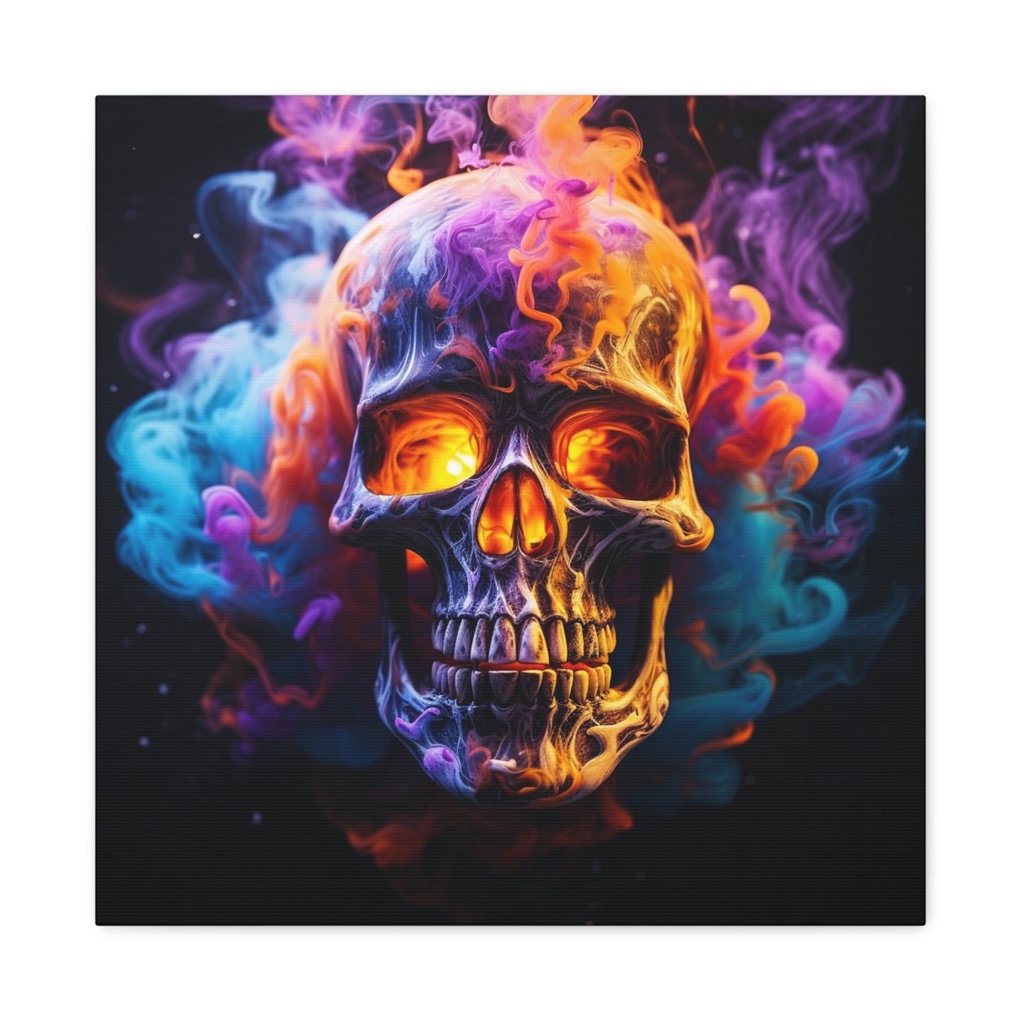 Canvas Gallery Wraps Macro Skull 2