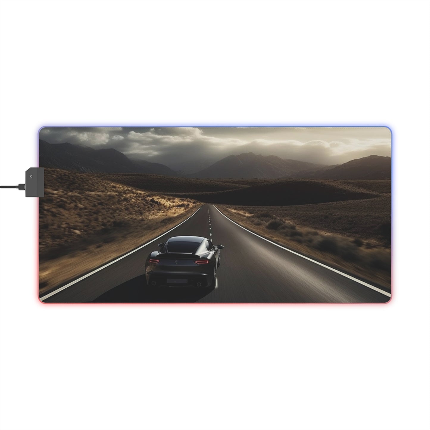 LED Gaming Mouse Pad Ferrari Road 3