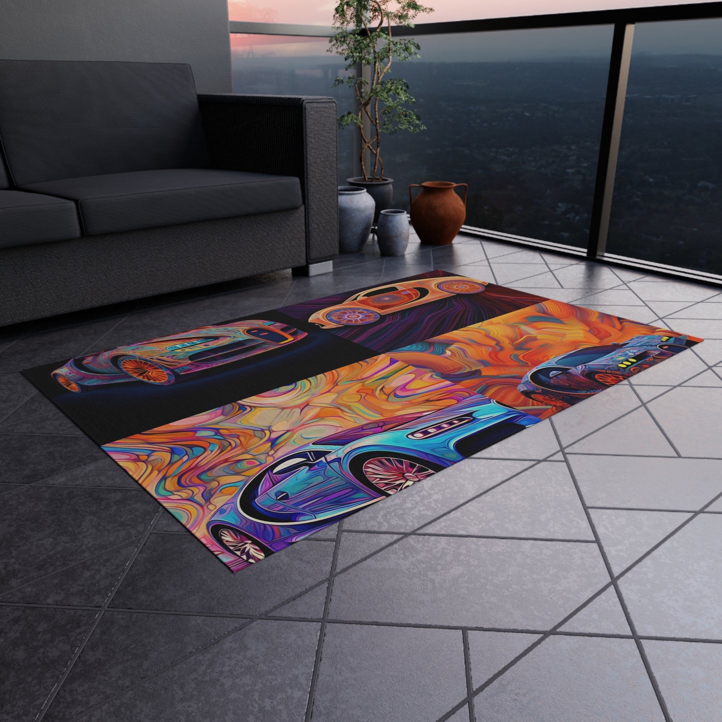 Outdoor Rug  Bugatti Abstract Concept 5