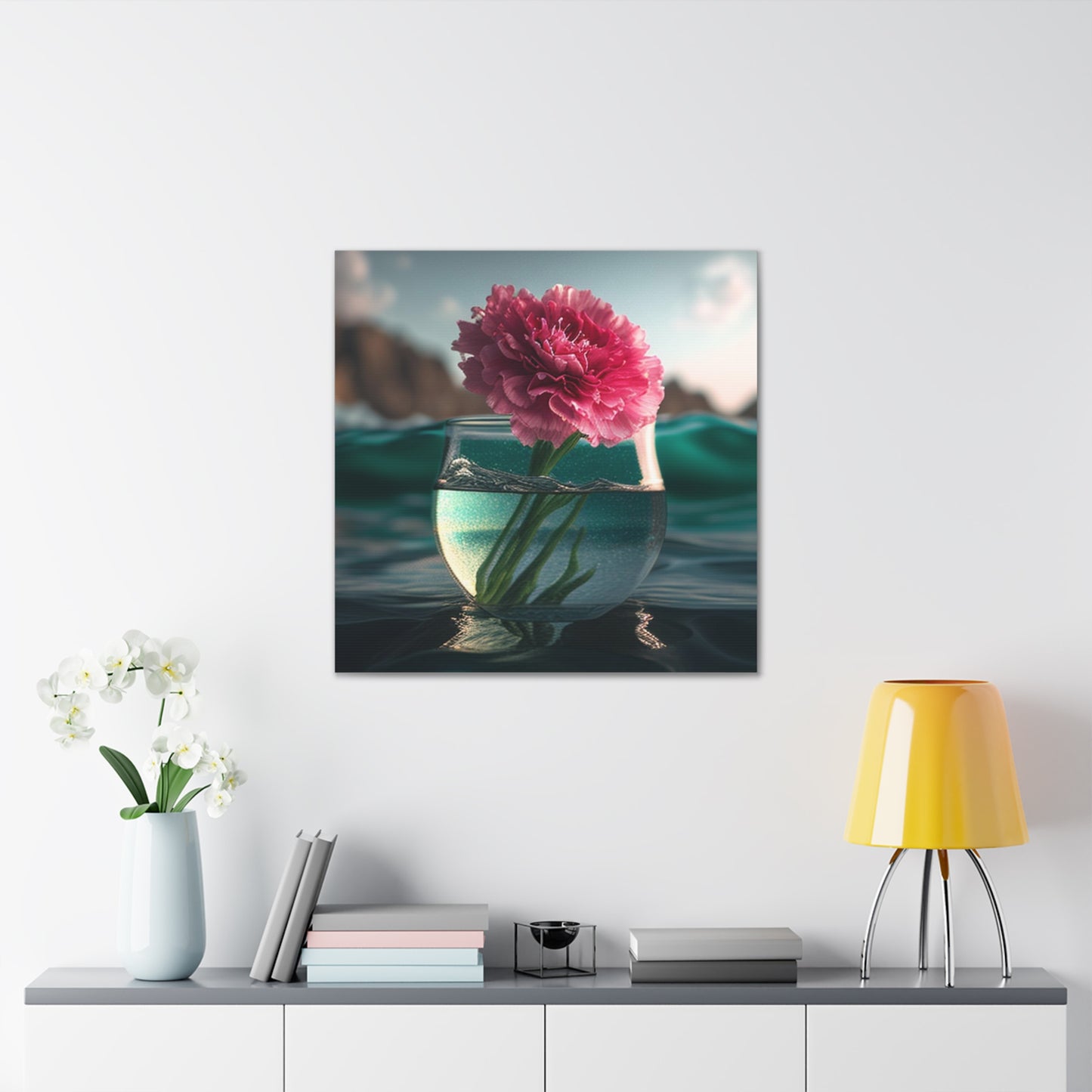 Canvas Gallery Wraps Carnation 1