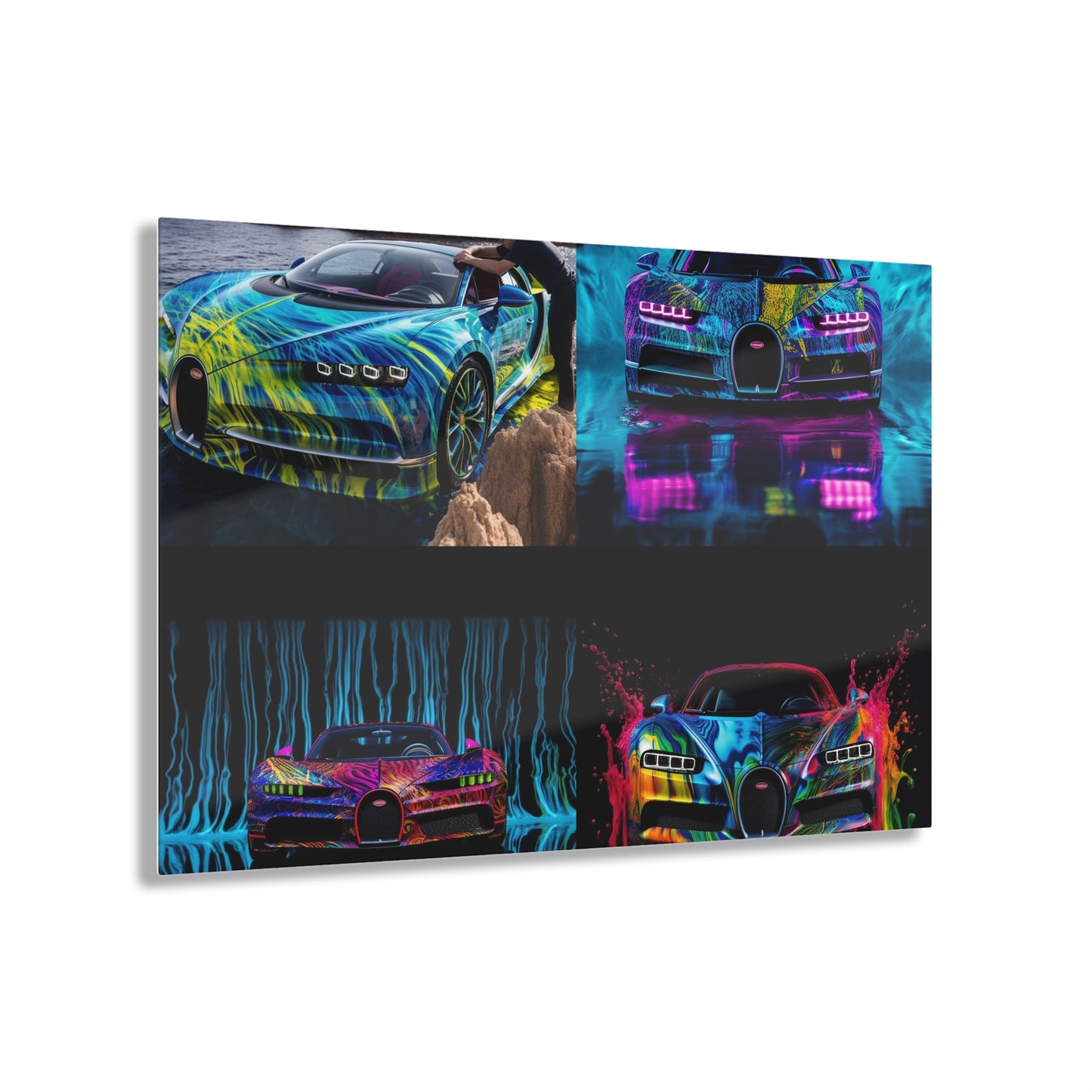 Acrylic Prints Bugatti Water 5