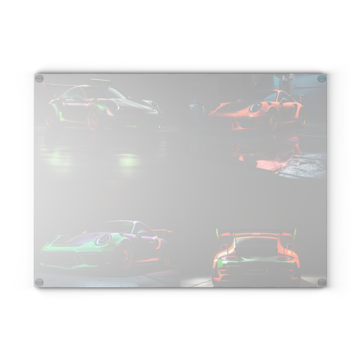 Glass Cutting Board Porsche Color 5