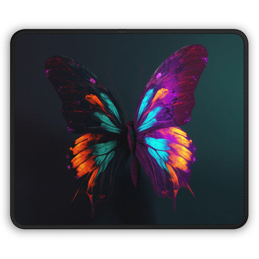 Gaming Mouse Pad  Hyper Colorful Butterfly Purple 2
