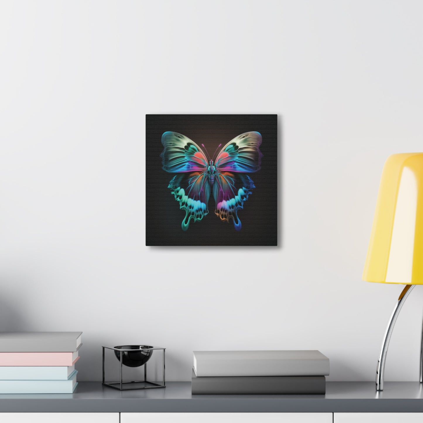 Canvas Gallery Wraps Raw Hyper Color Butterfly 2