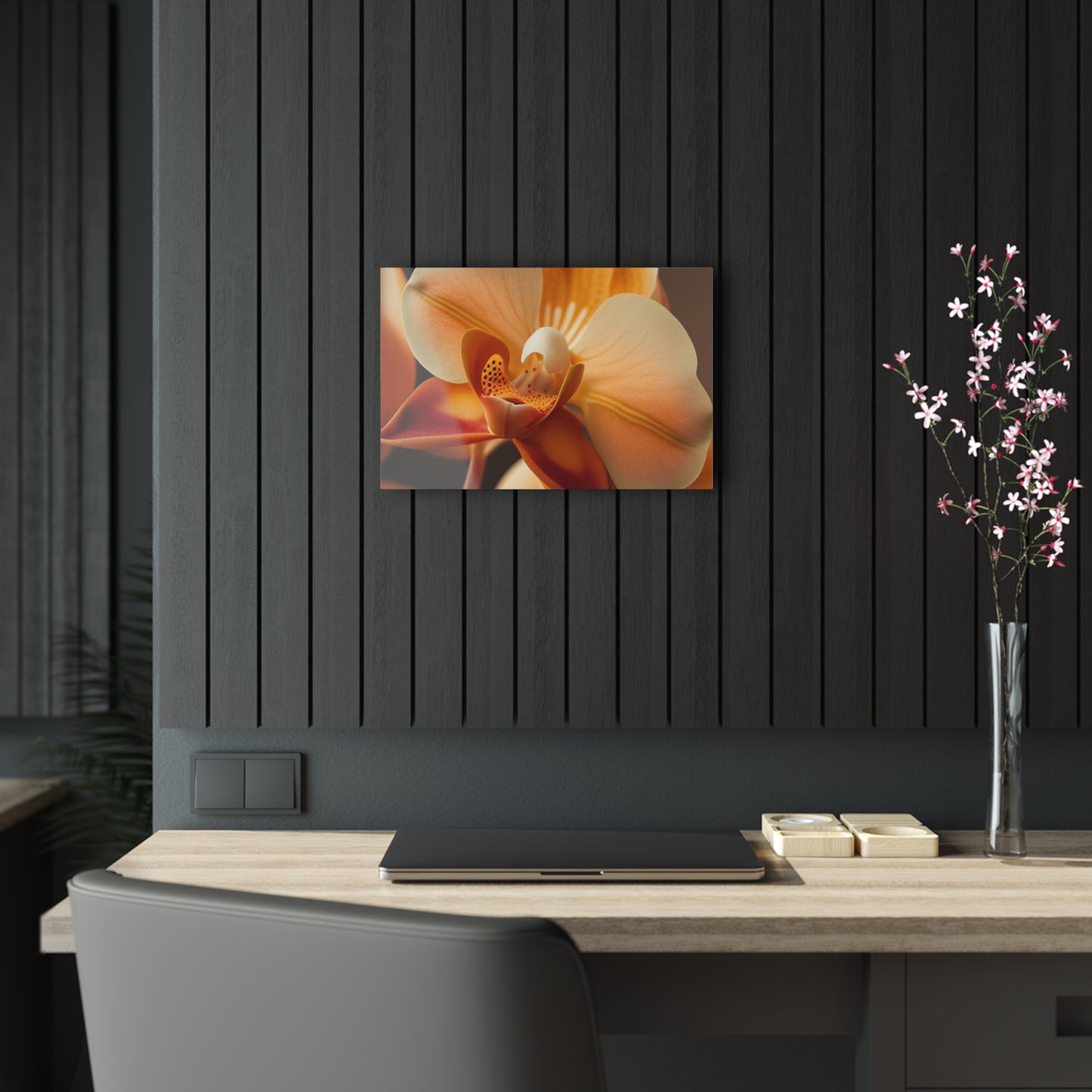 Acrylic Prints Orange Orchid 3