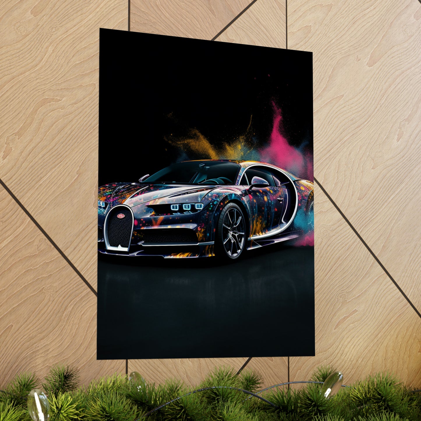 Premium Matte Vertical Posters Hyper Bugatti 4