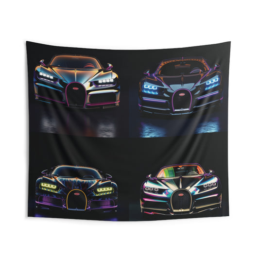 Indoor Wall Tapestries Hyper Bugatti Chiron 5