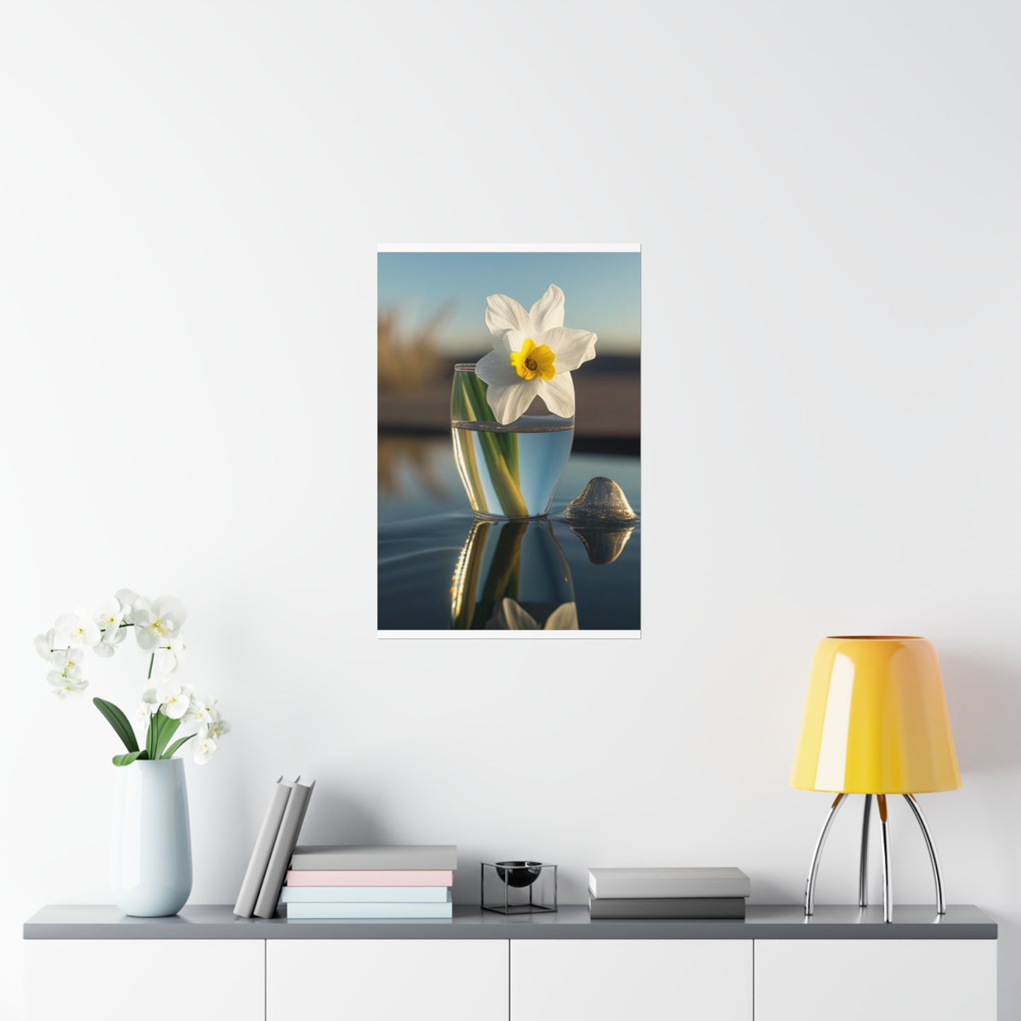 Premium Matte Vertical Posters Daffodil 4