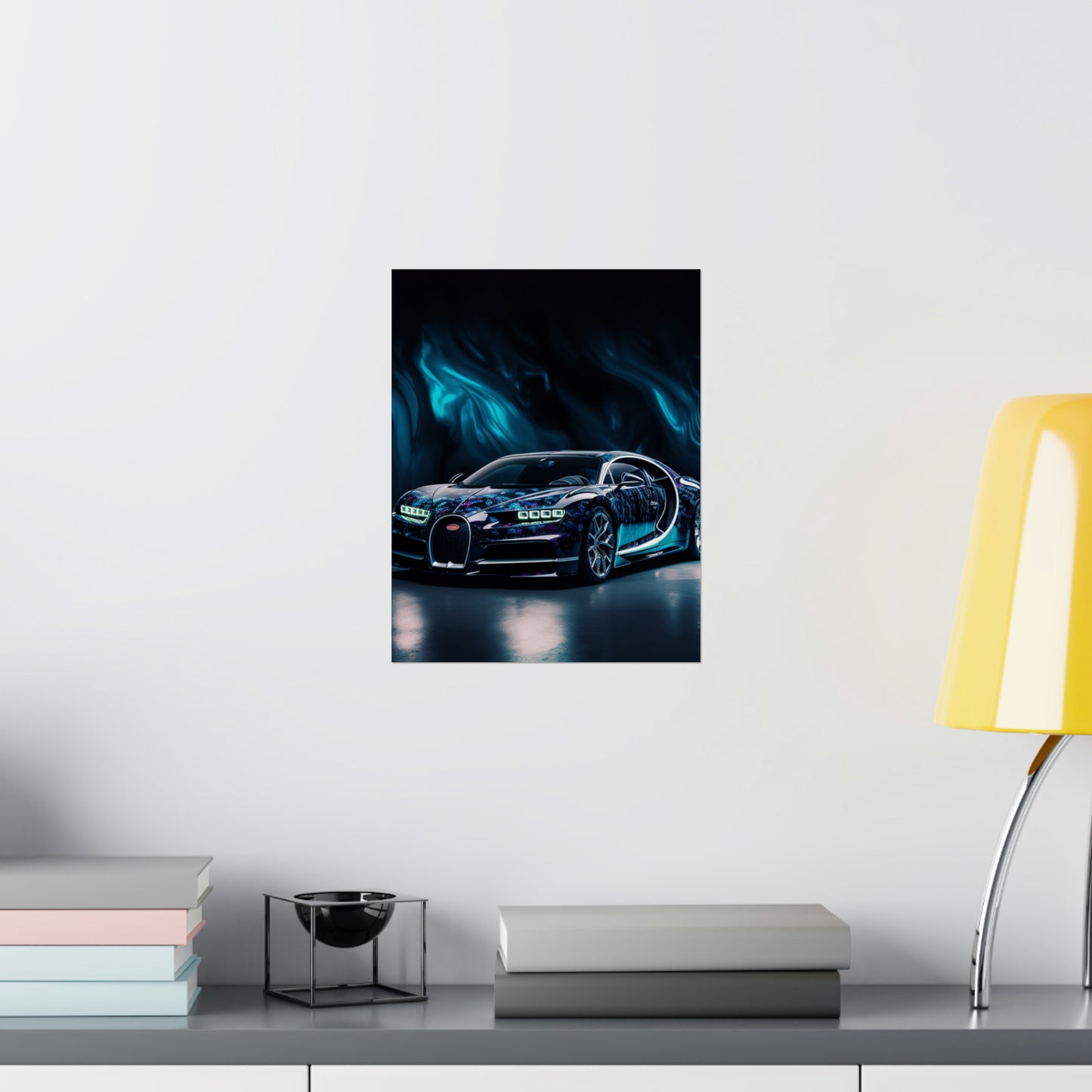 Premium Matte Vertical Posters Hyper Bugatti 1