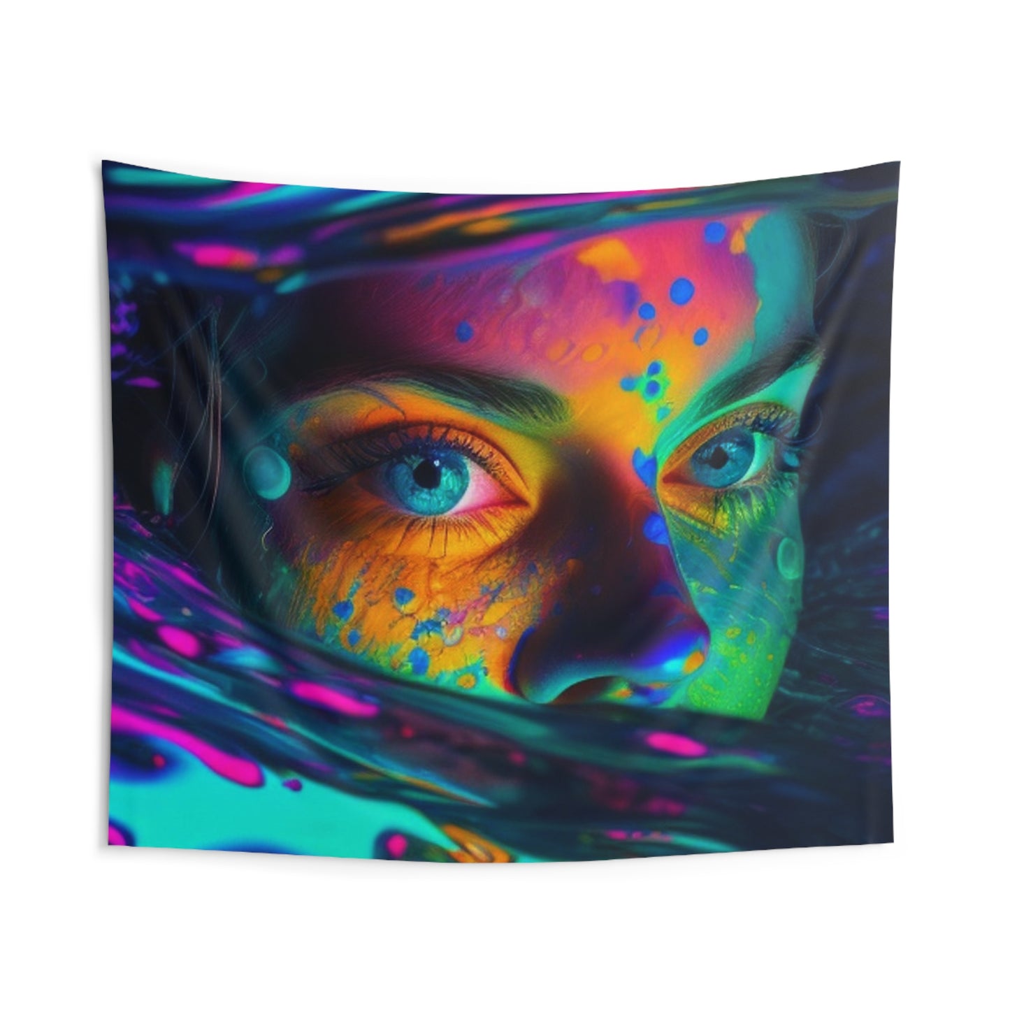 Indoor Wall Tapestries Florescent Glow 3