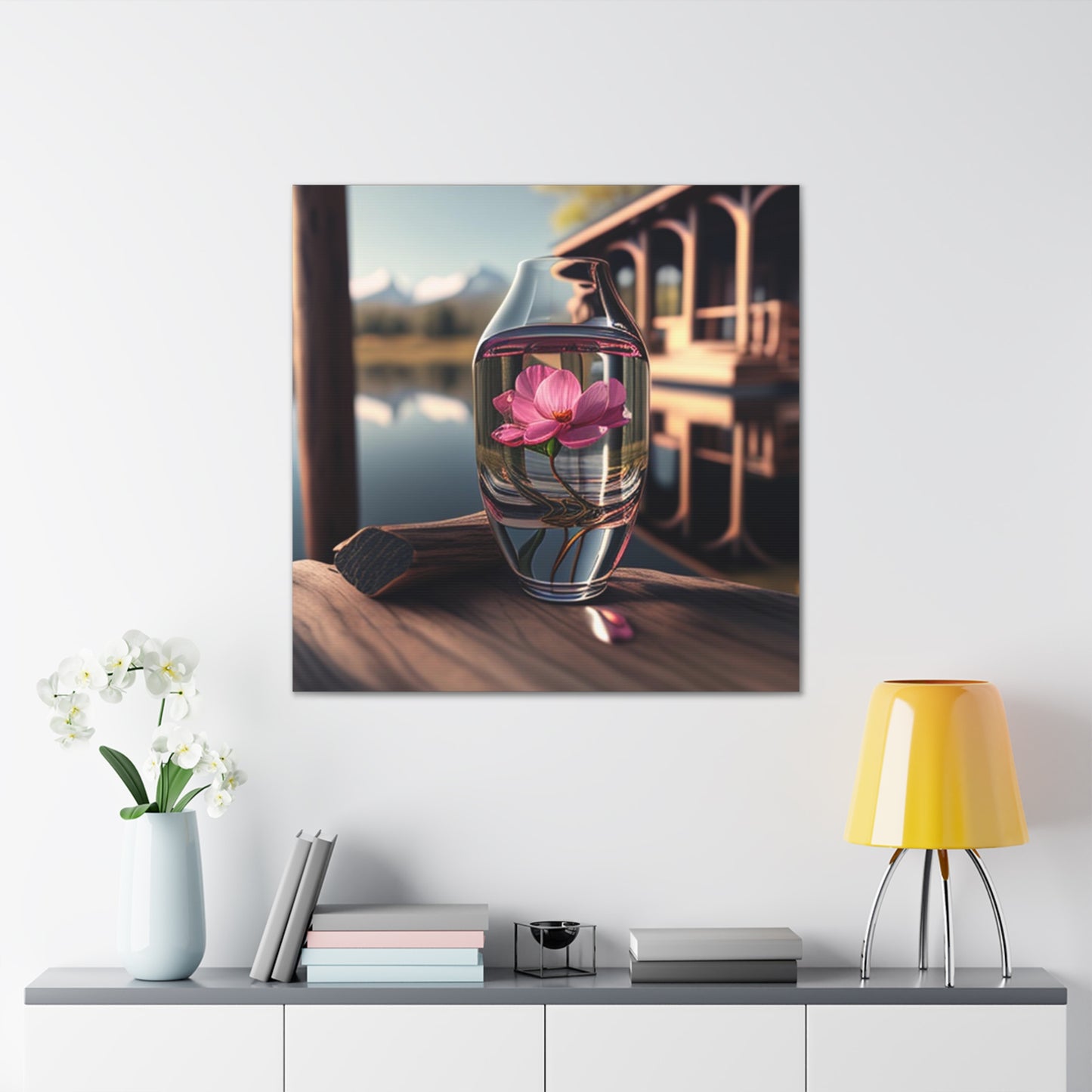 Canvas Gallery Wraps Pink Magnolia 3