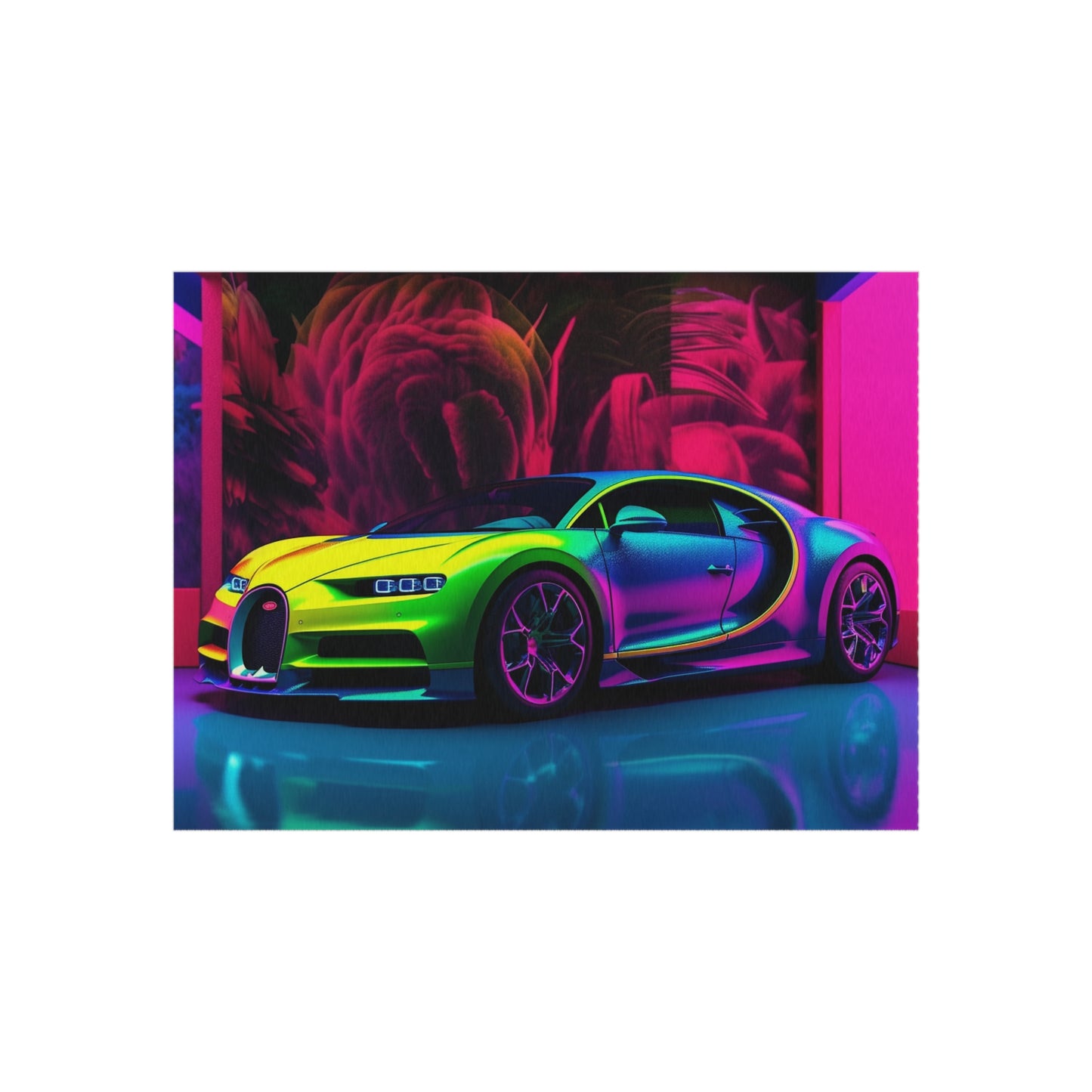 Outdoor Rug  Florescent Bugatti Flair 1