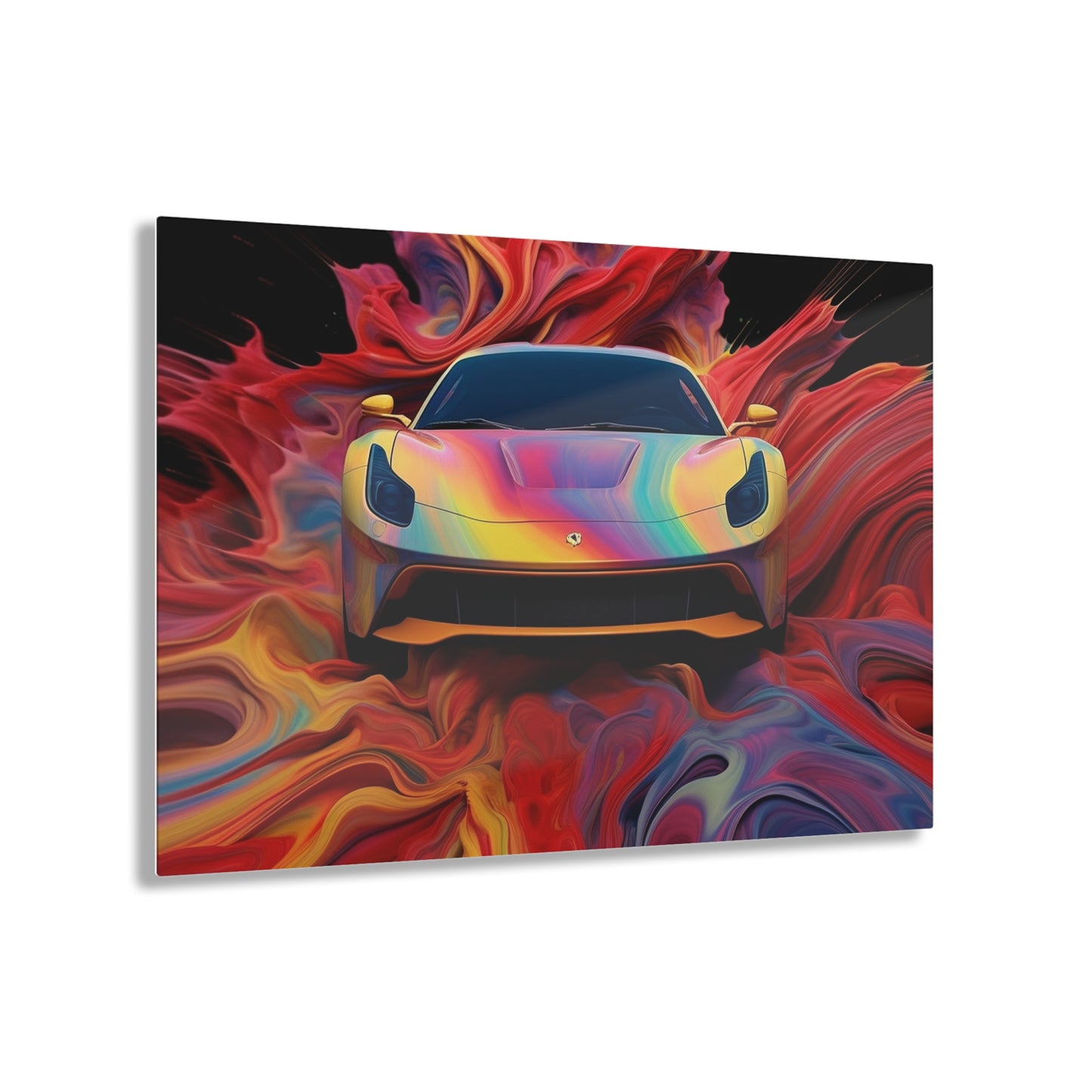 Acrylic Prints Ferrari Water Fusion 1