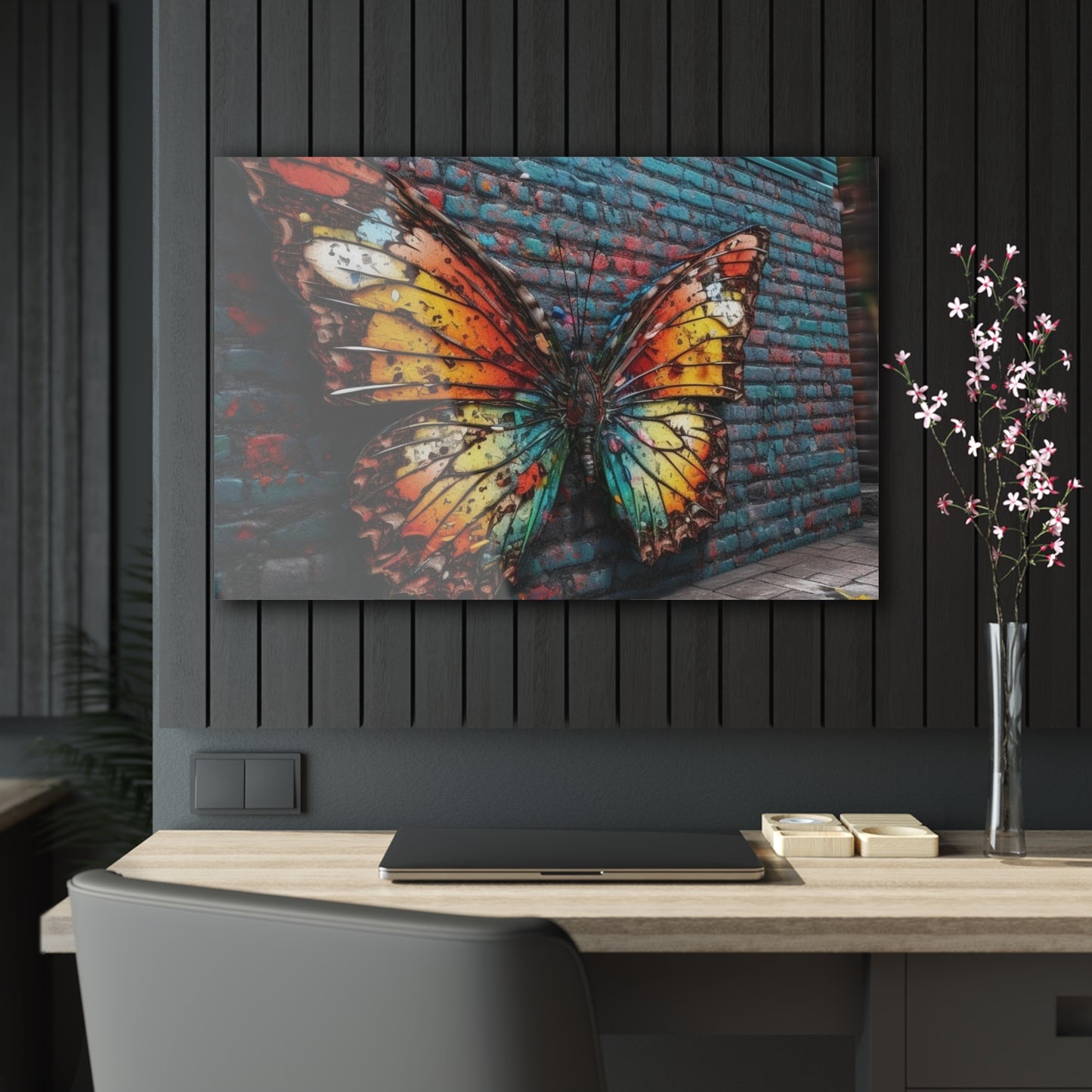 Acrylic Prints Liquid Street Butterfly 2