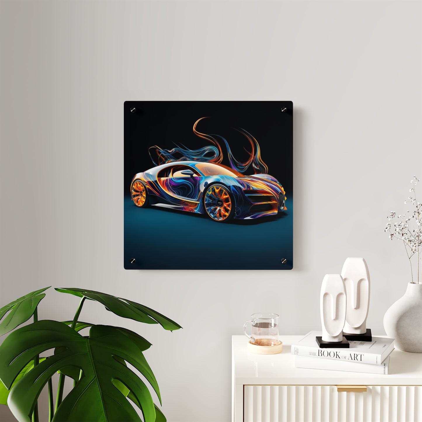 Acrylic Wall Art Panels Bugatti Abstract Flair 2