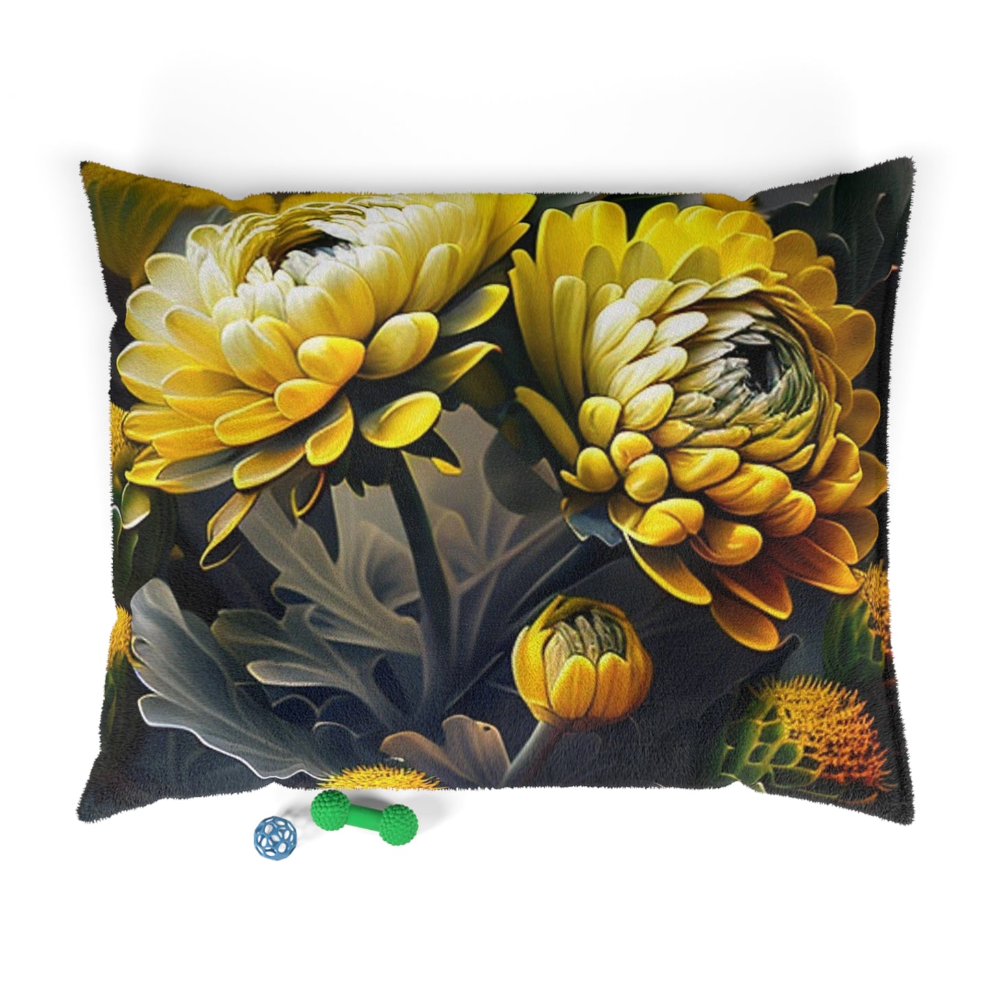 Pet Bed Yellow Hermosas Flores Amarillas 2