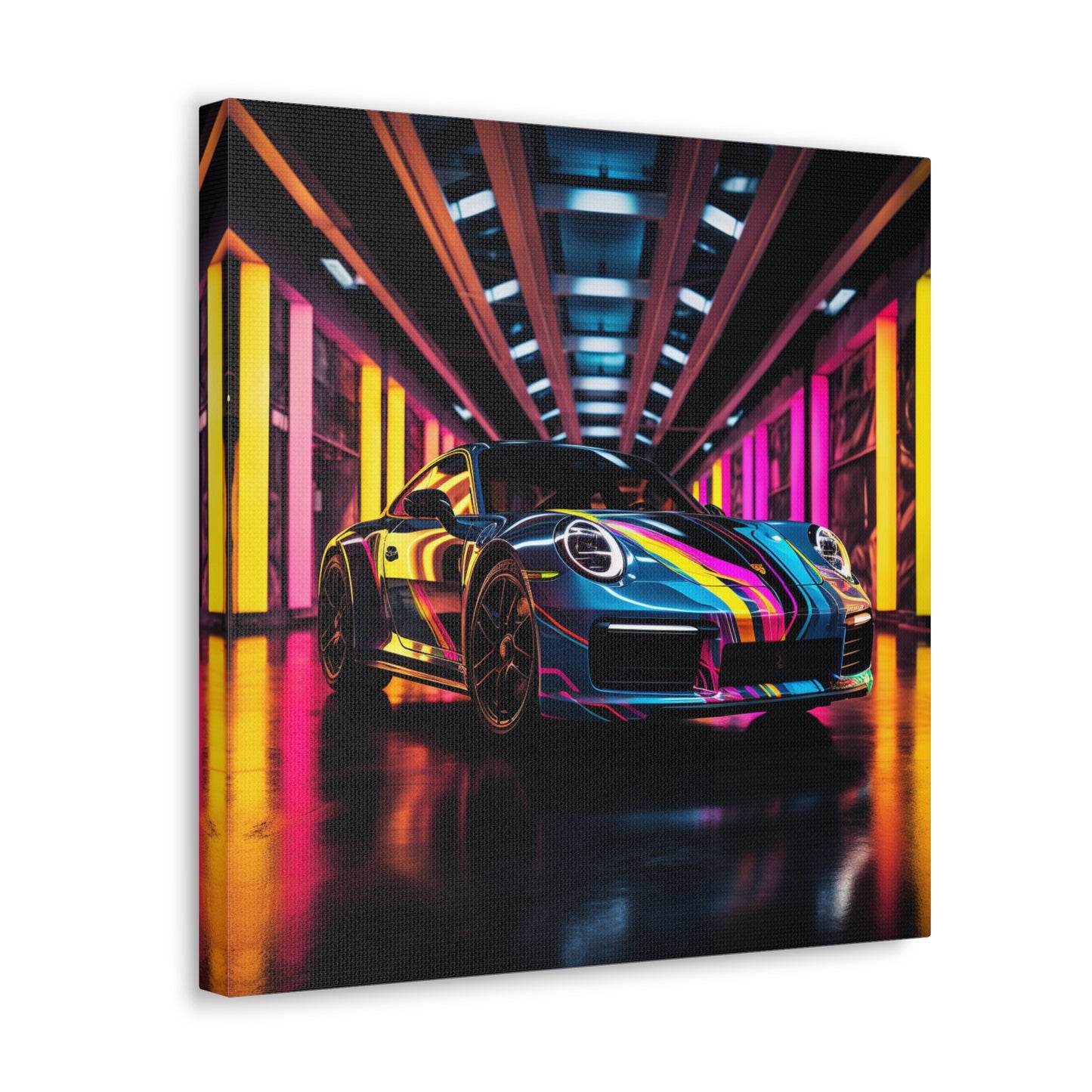 Canvas Gallery Wraps Macro Porsche 1