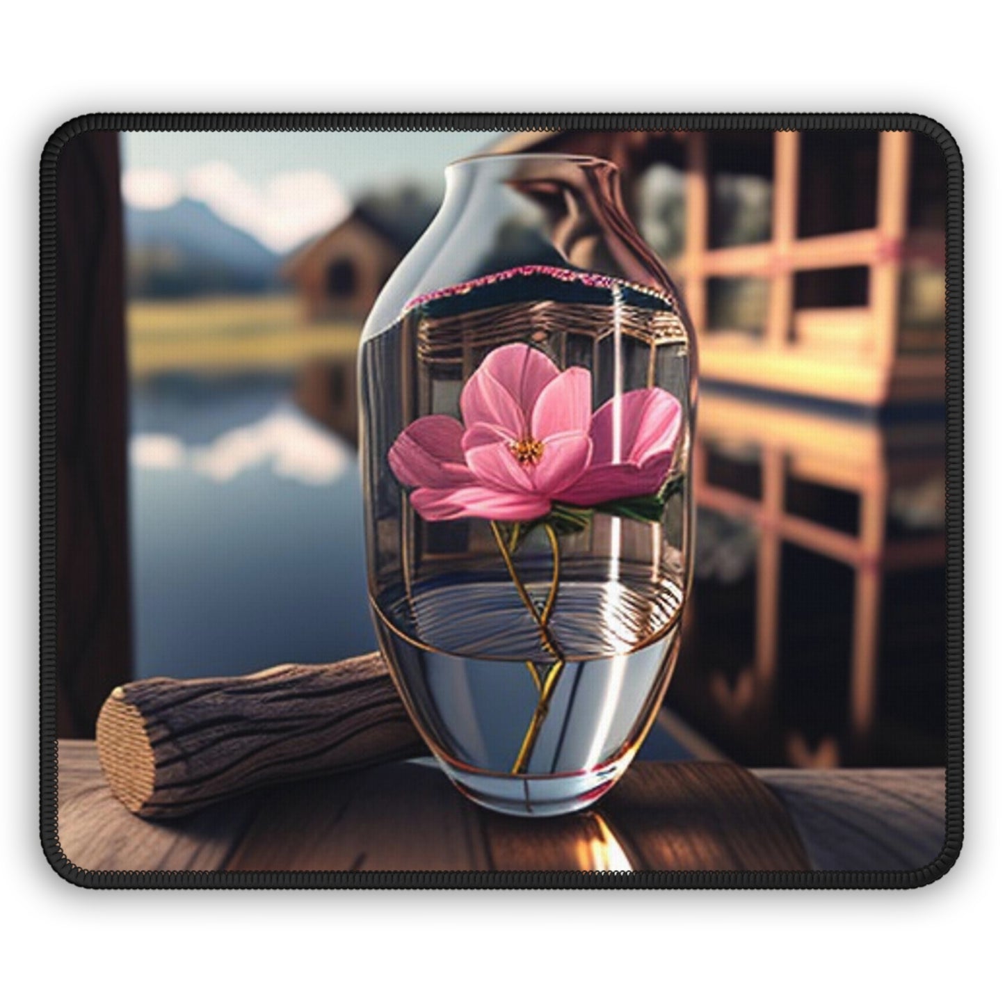 Gaming Mouse Pad  Pink Magnolia 4