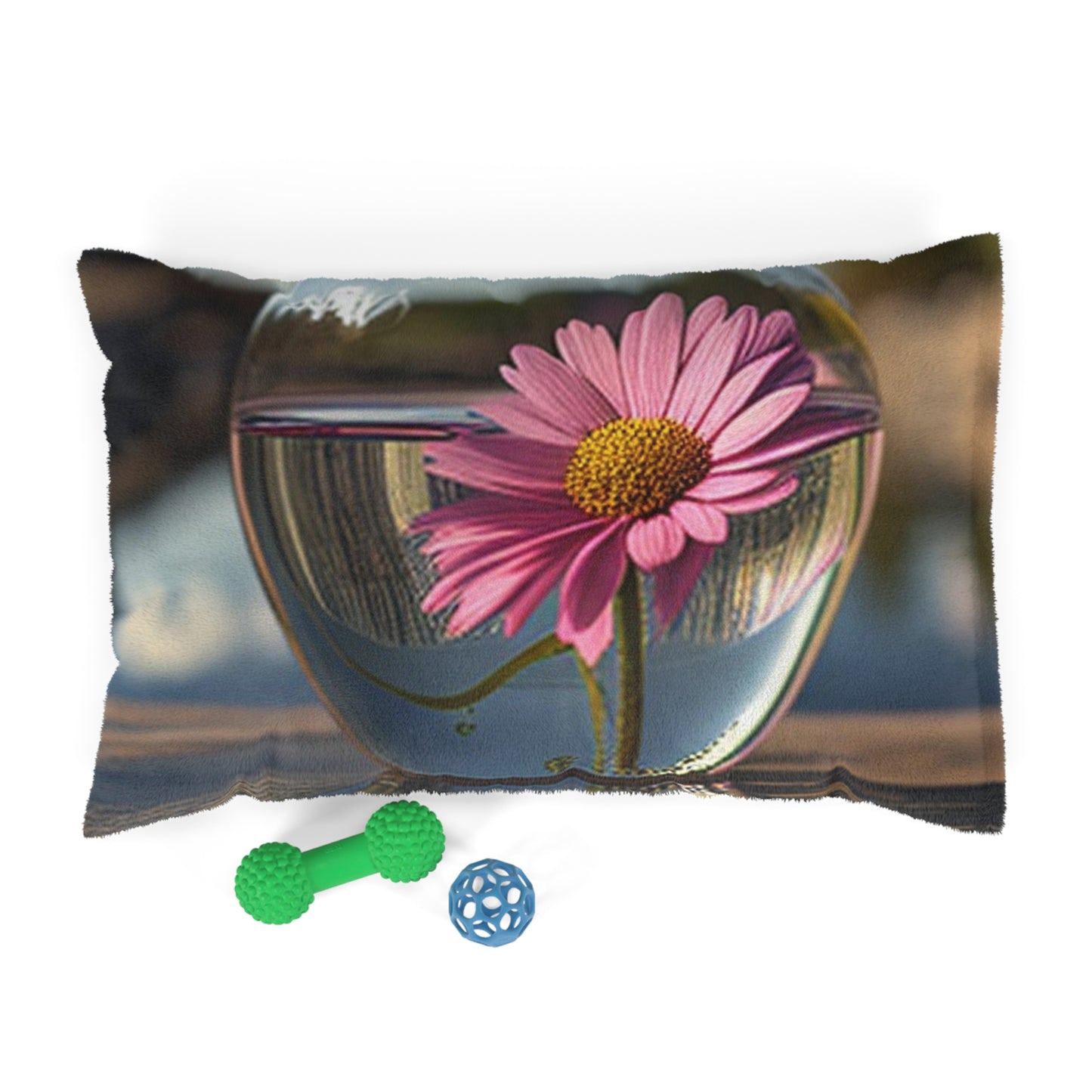 Pet Bed Pink Daisy 3