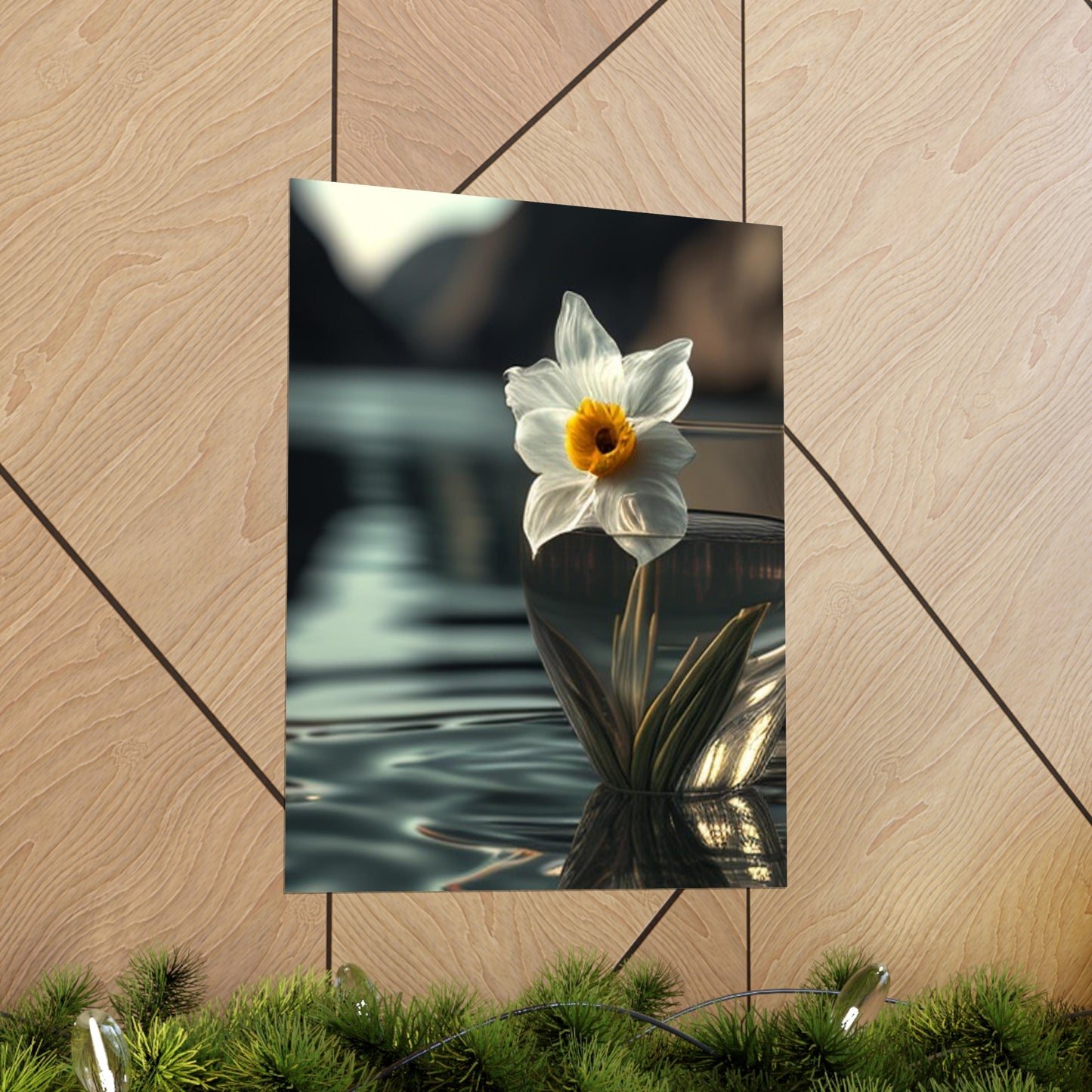 Premium Matte Vertical Posters Daffodil 2