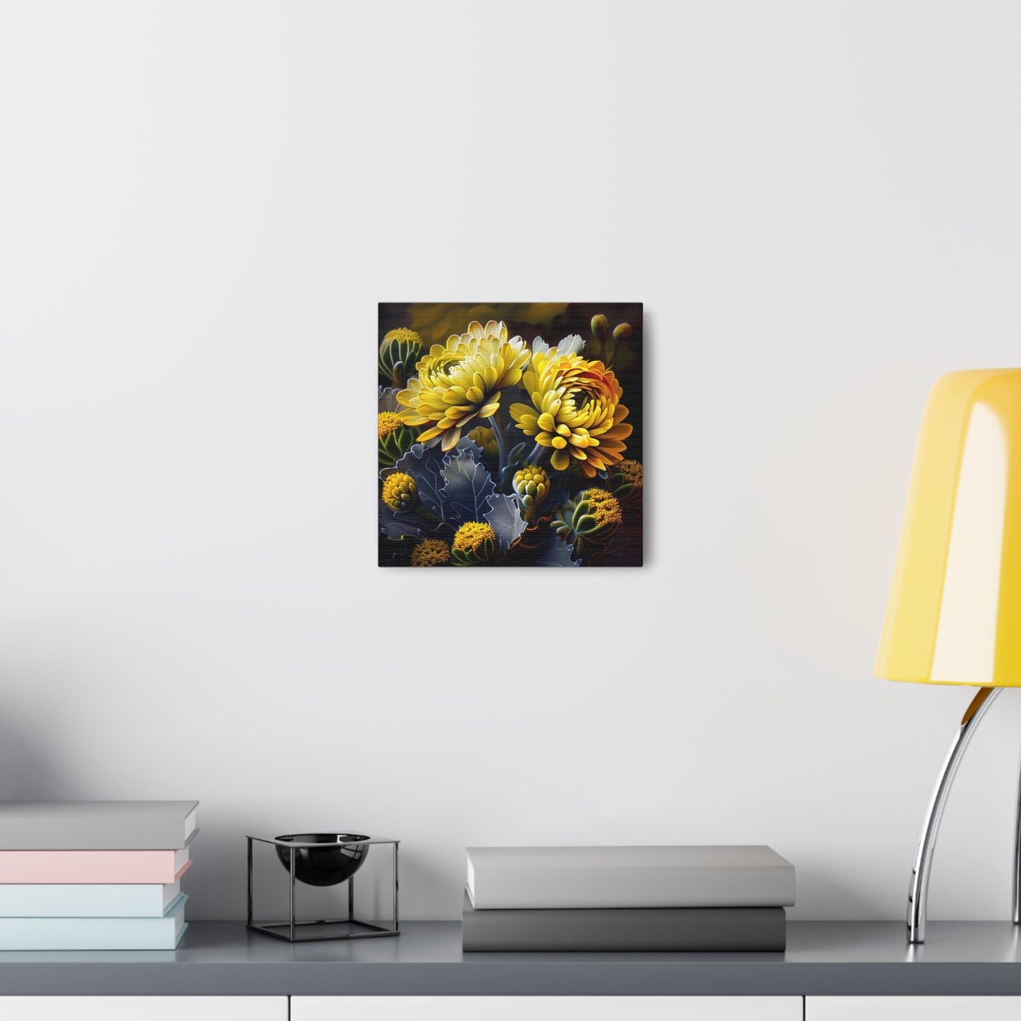Canvas Gallery Wraps Yellow Hermosas Flores Amarillas 1