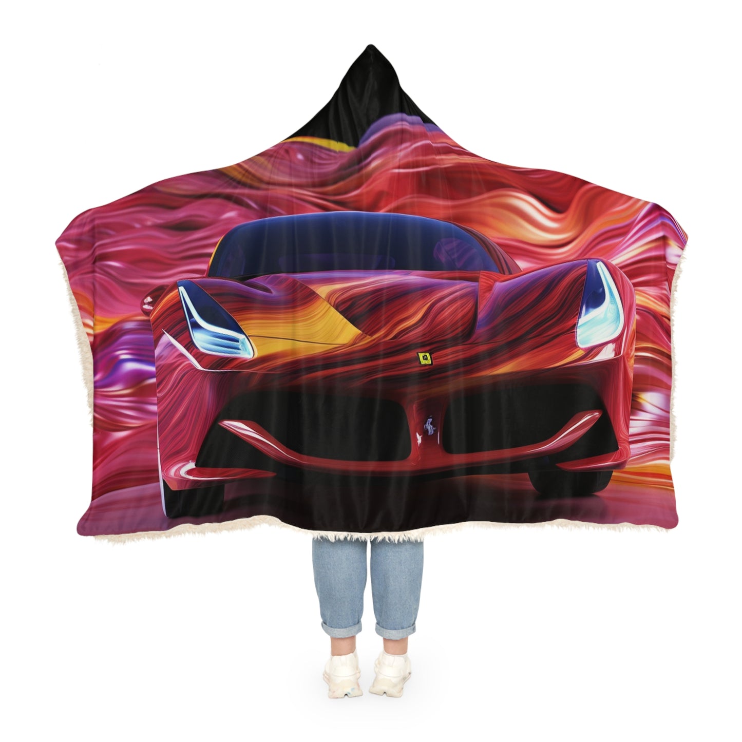 Snuggle Hooded Blanket Ferrari Water Fusion 3