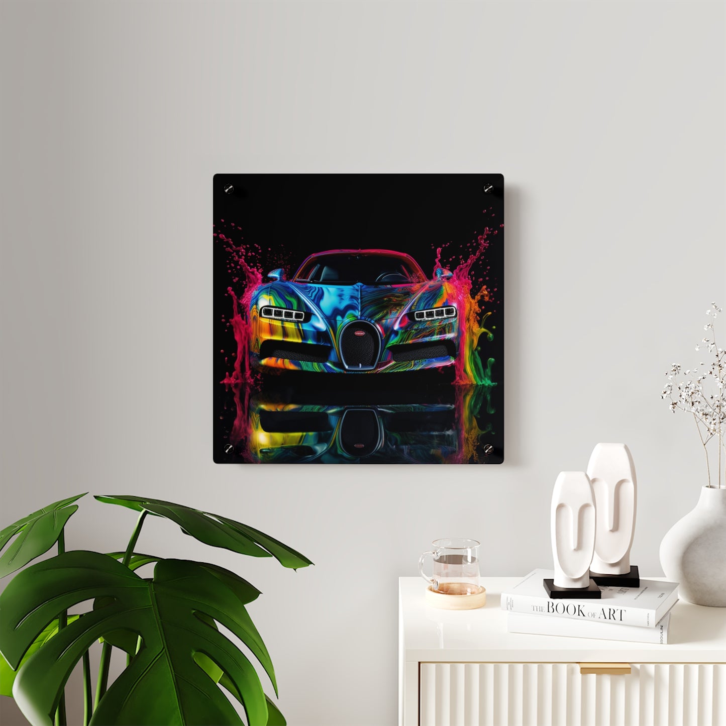 Acrylic Wall Art Panels Bugatti Water 4