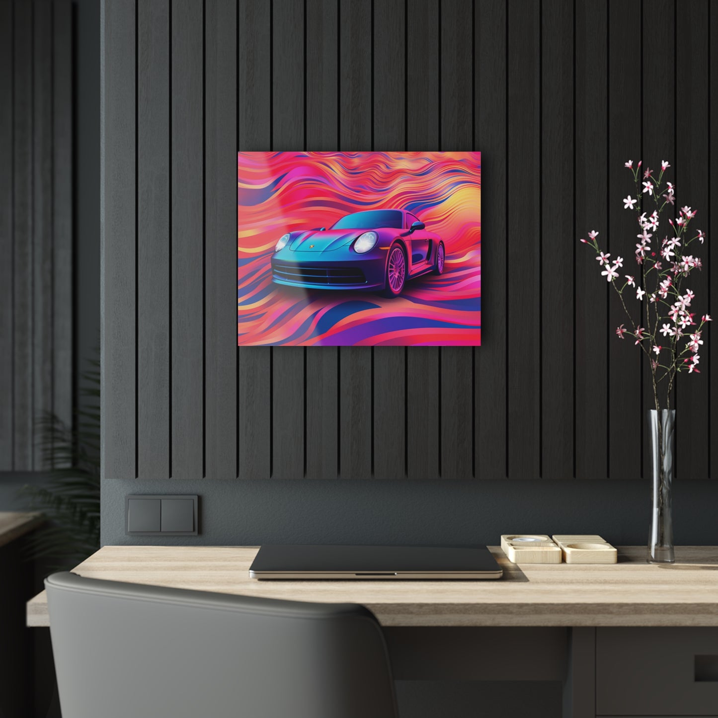 Acrylic Prints Porsche Water Fusion 3