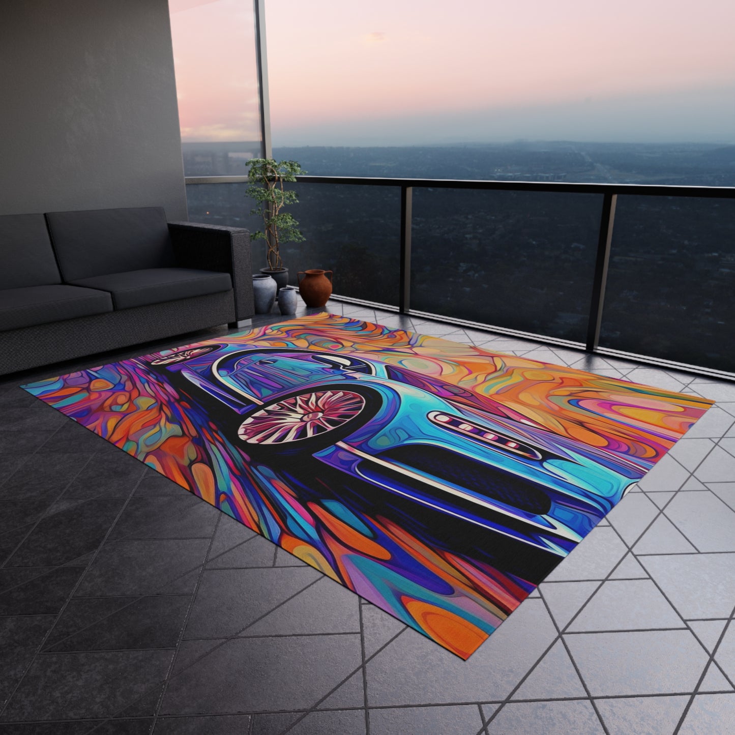 Outdoor Rug  Bugatti Abstract Concept 3