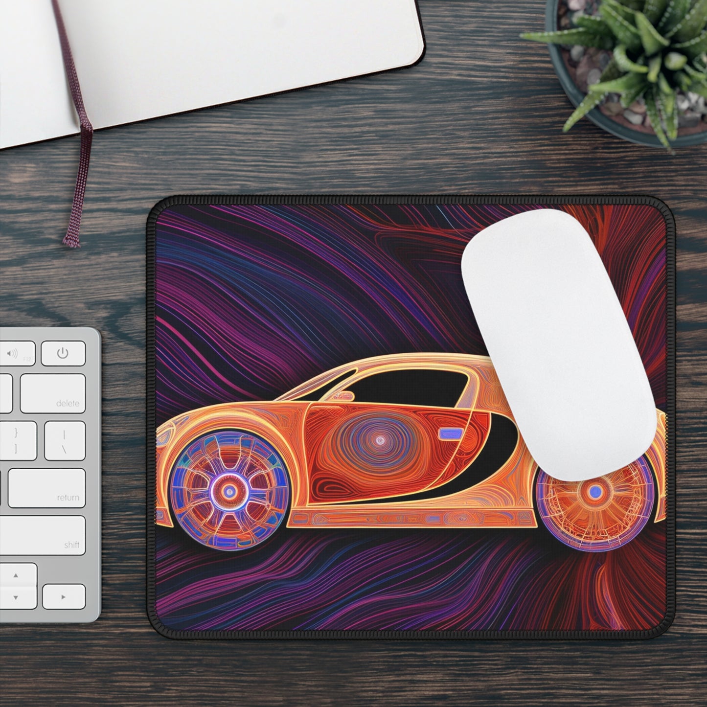 Gaming Mouse Pad  Bugatti Abstract Concept 2