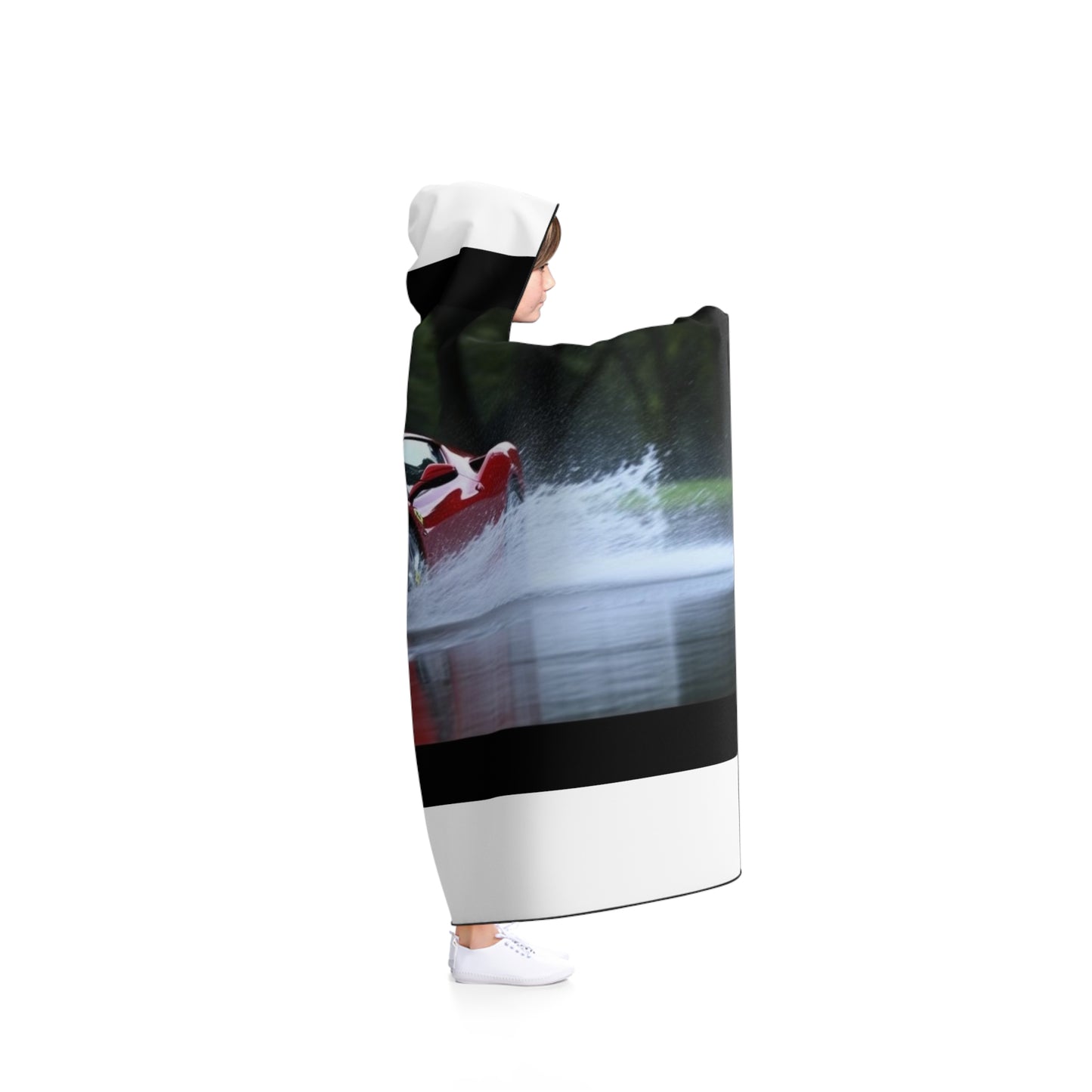 Hooded Blanket Water Ferrari Splash 2
