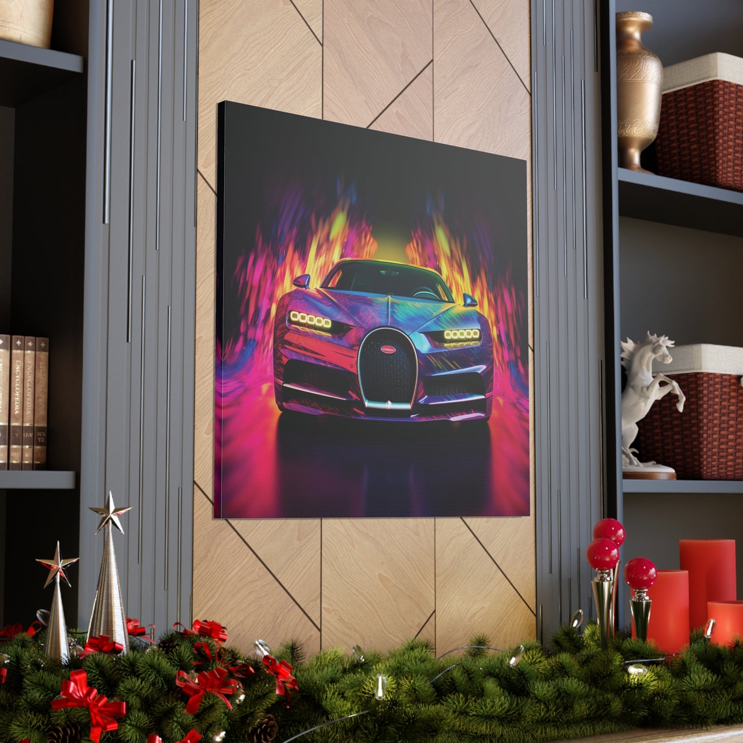 Canvas Gallery Wraps Florescent Bugatti Flair 3